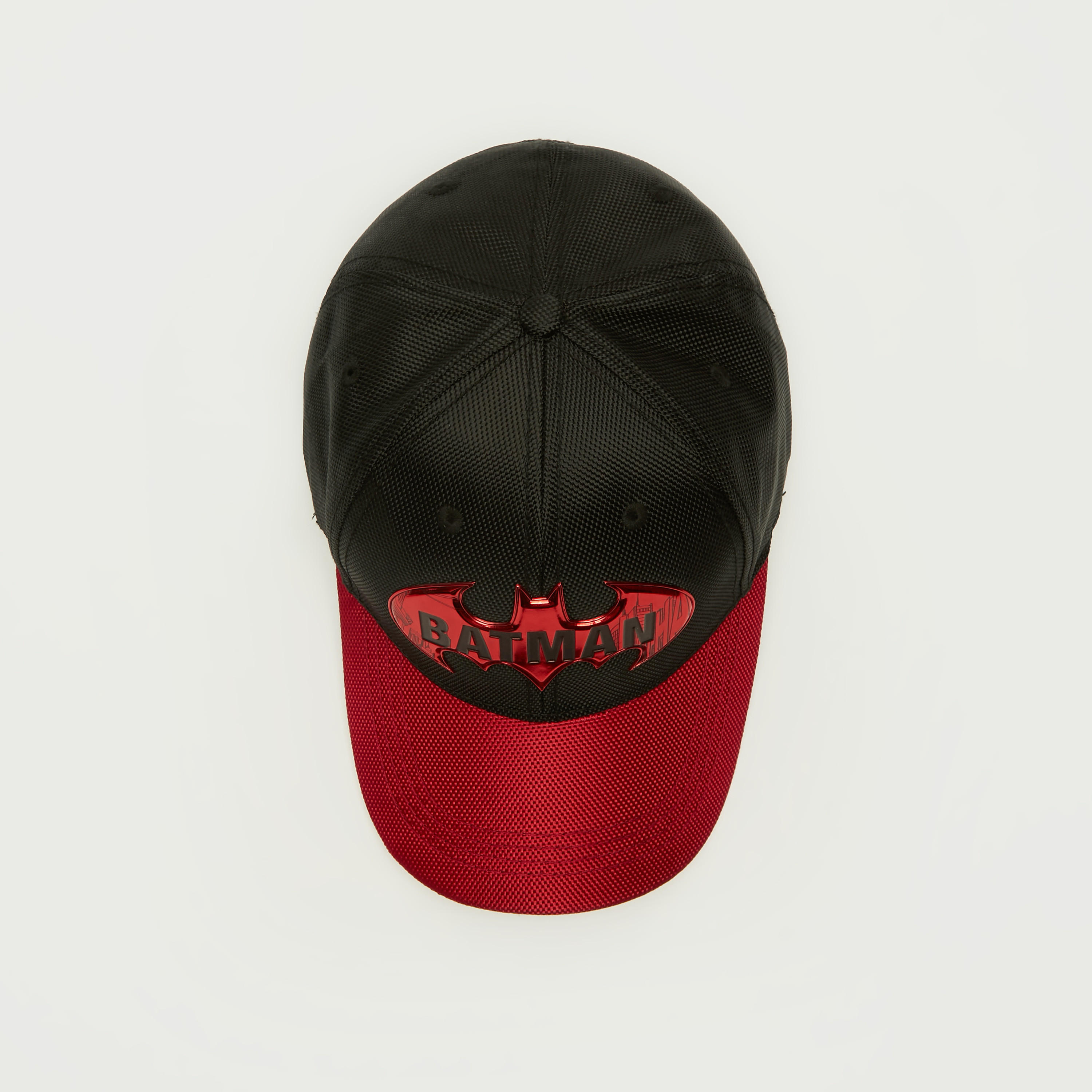 كاب بشعار باتمان منقوش وزر إغلاق كبّاس-men-caps-image-3