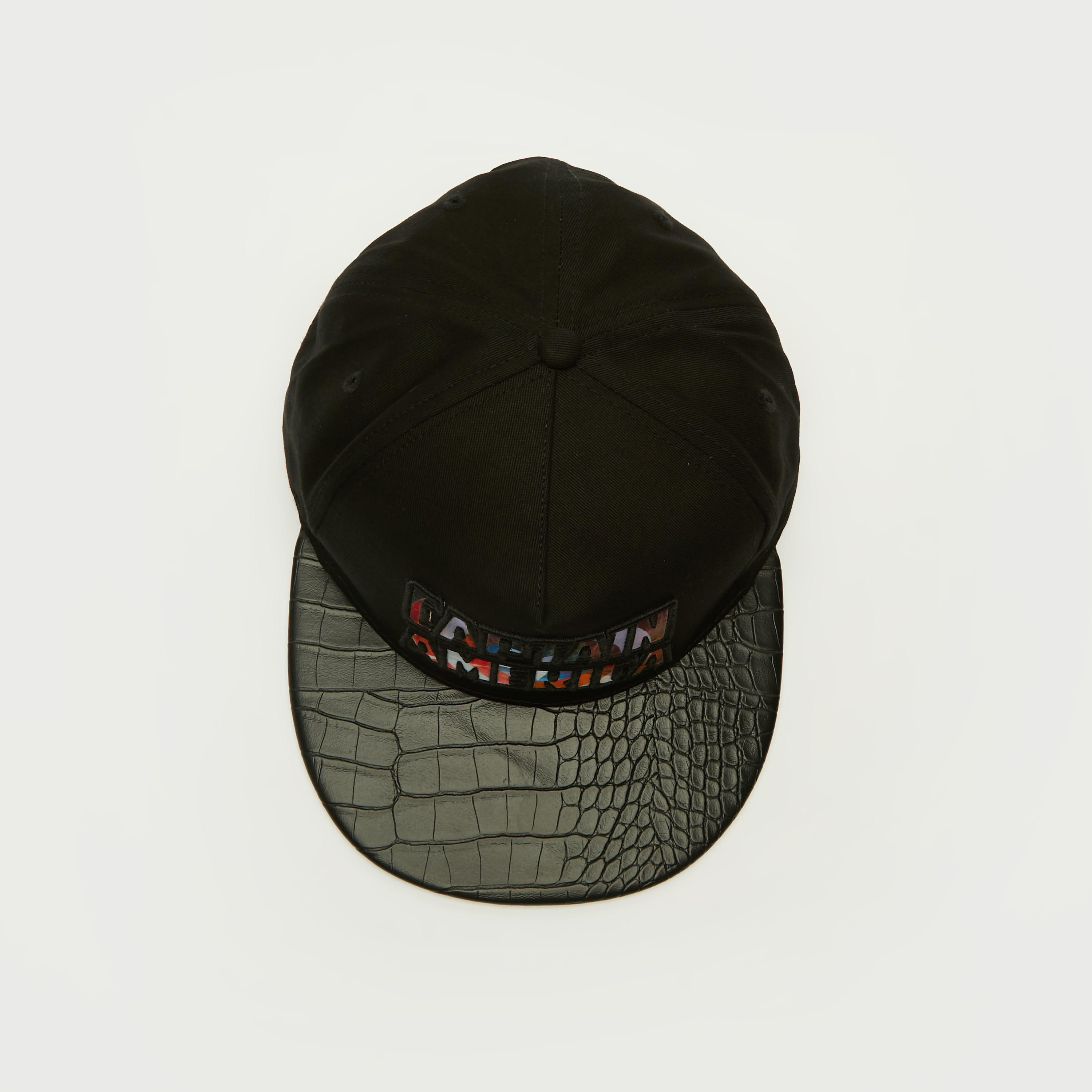 Captain America Applique Cap with Snap Back Closure-men-caps-image-2