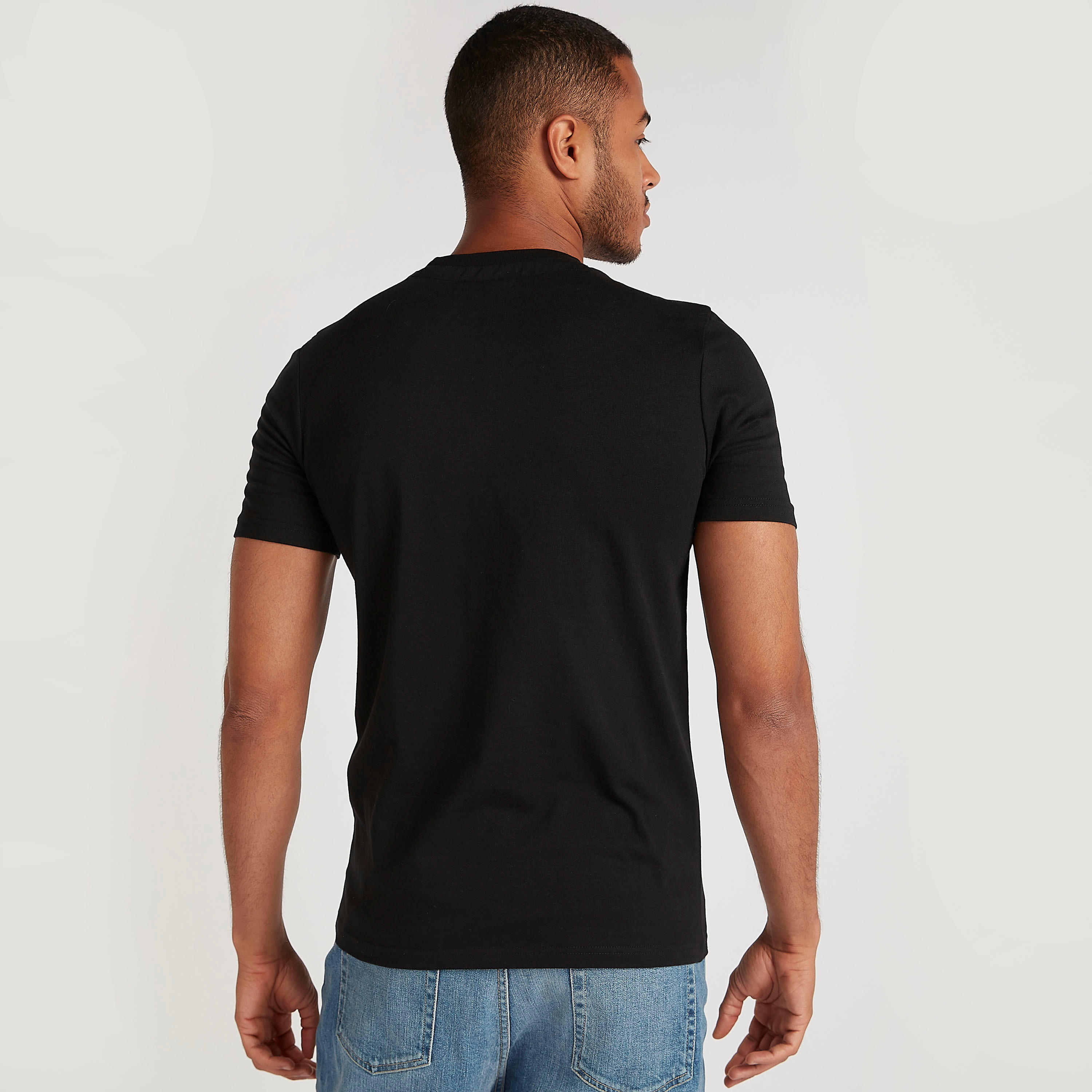 تيشيرت بياقة ضيّقة وأكمام قصيرة وطبعات سوبرمان-men-clothing-tshirtsandpolos-tshirts-image-4