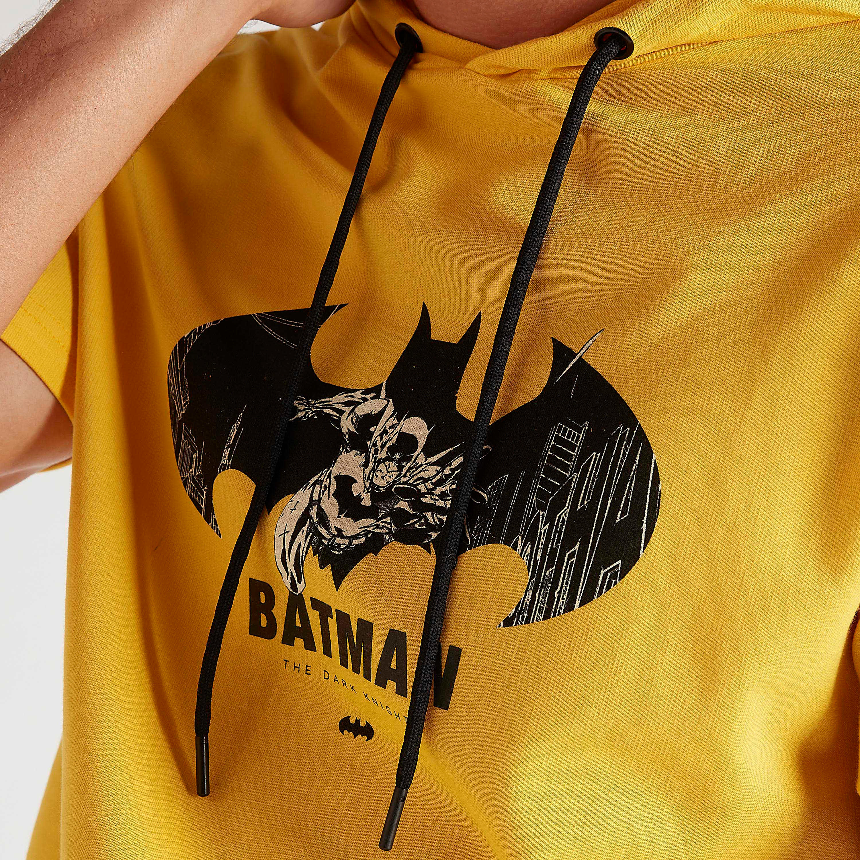 تيشيرت بقبّعة وأكمام قصيرة وطبعات باتمان-men-clothing-tshirtsandpolos-tshirts-image-3