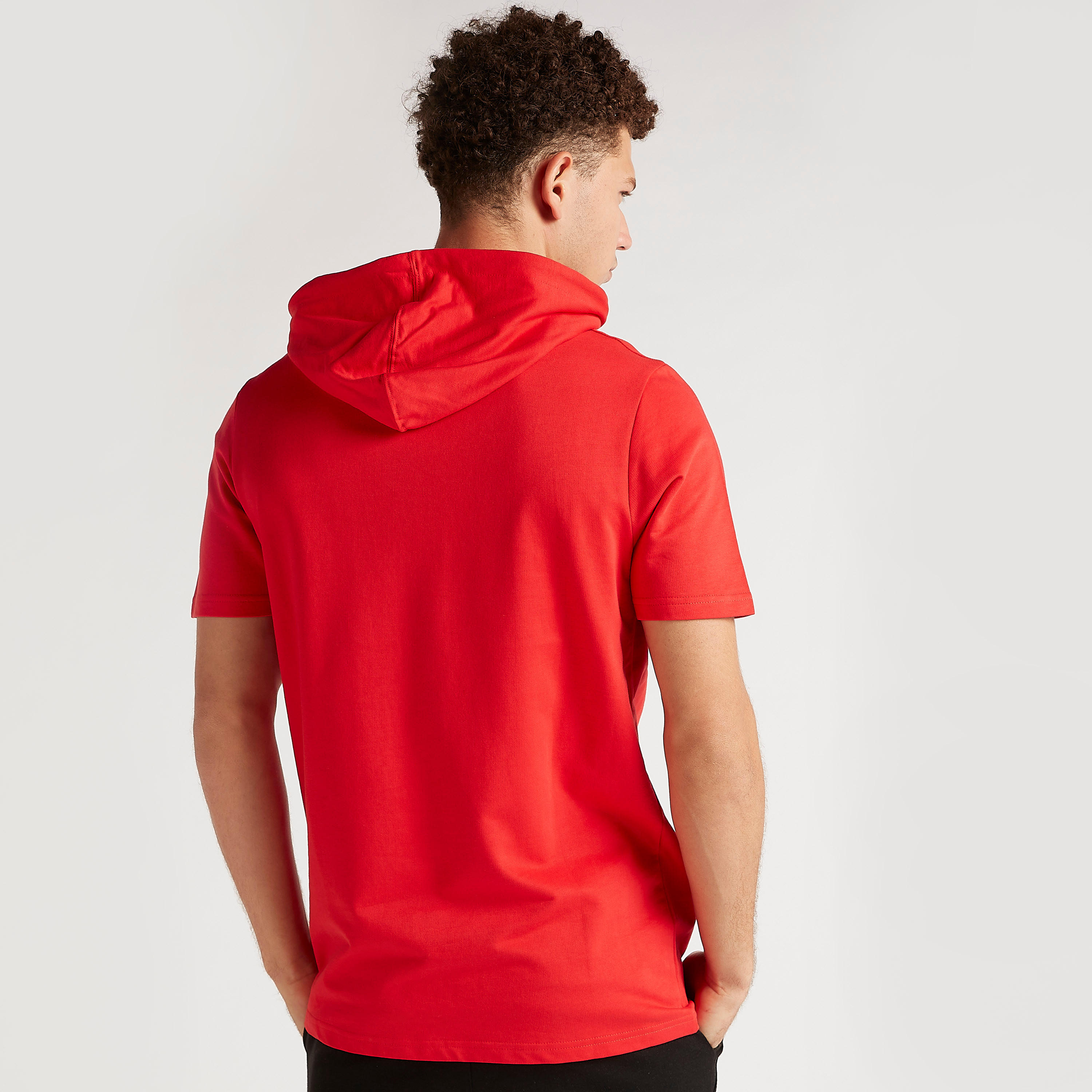 Mickey Mouse Print T-shirt with Short Sleeves and Hood-men-clothing-tshirtsandpolos-tshirts-image-4