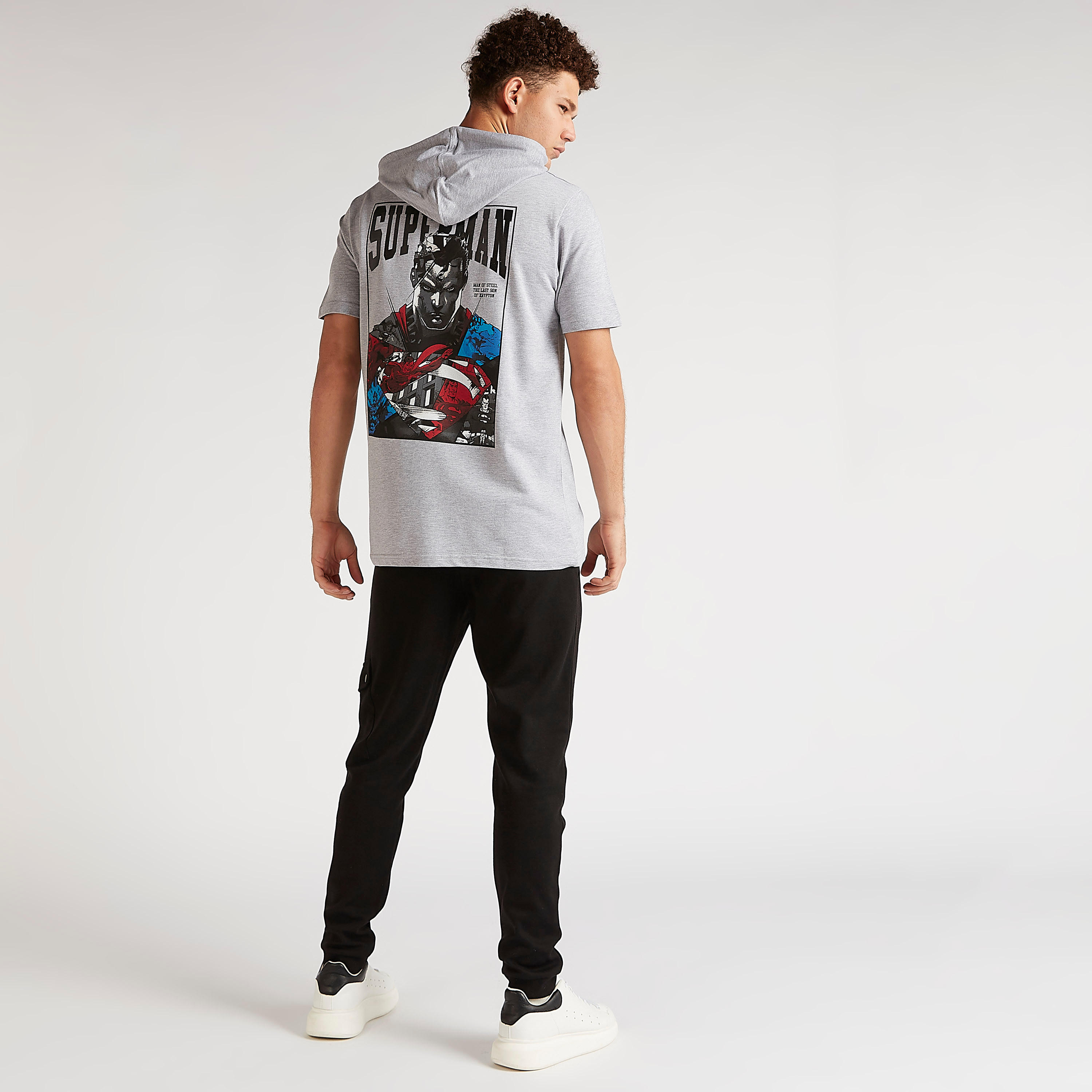 تيشيرت بقبّعة وأكمام قصيرة وطبعات سوبرمان-men-clothing-tshirtsandpolos-tshirts-image-6