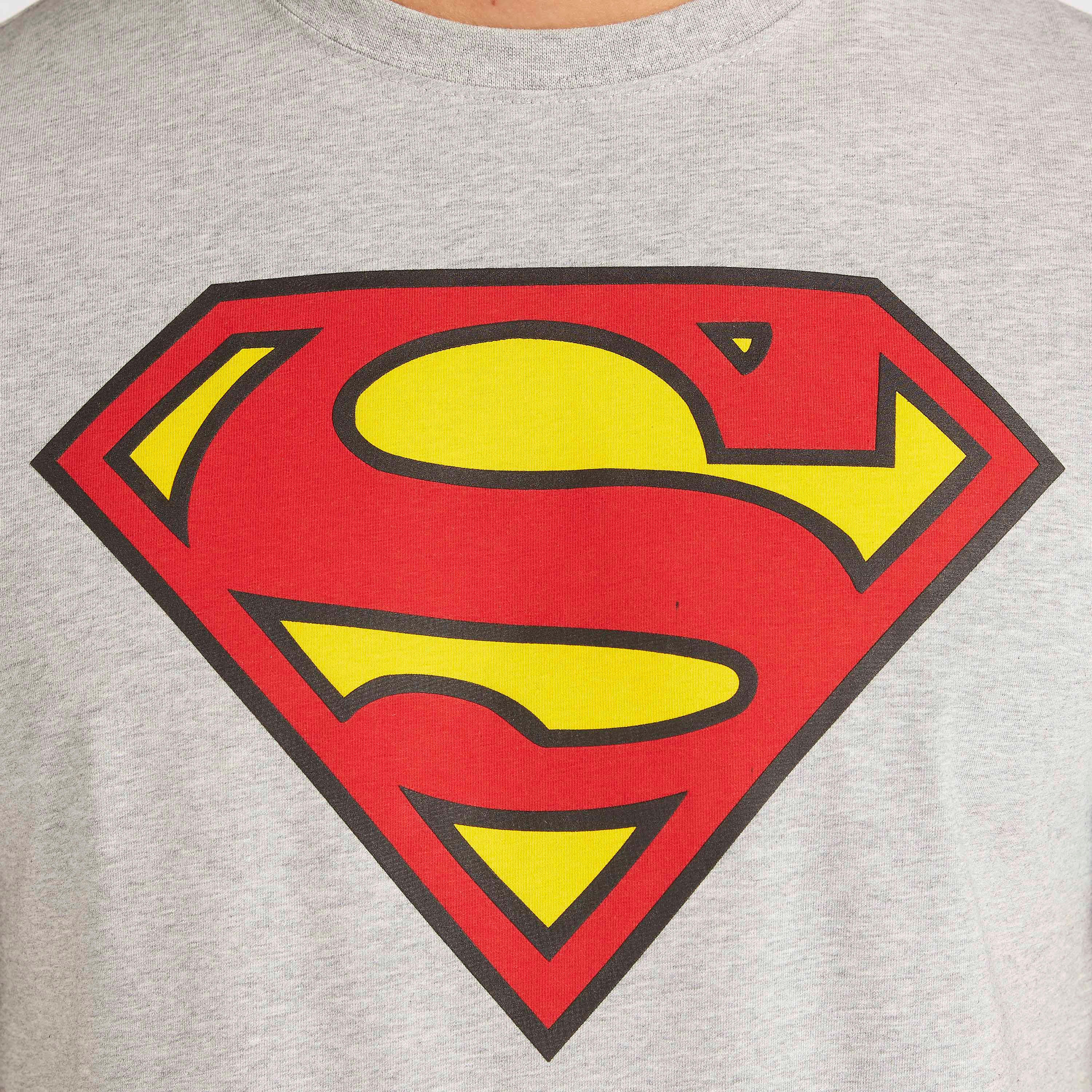تيشيرت بياقة ضيّقة وأكمام قصيرة وطبعات سوبرمان-men-clothing-tshirtsandpolos-tshirts-image-3