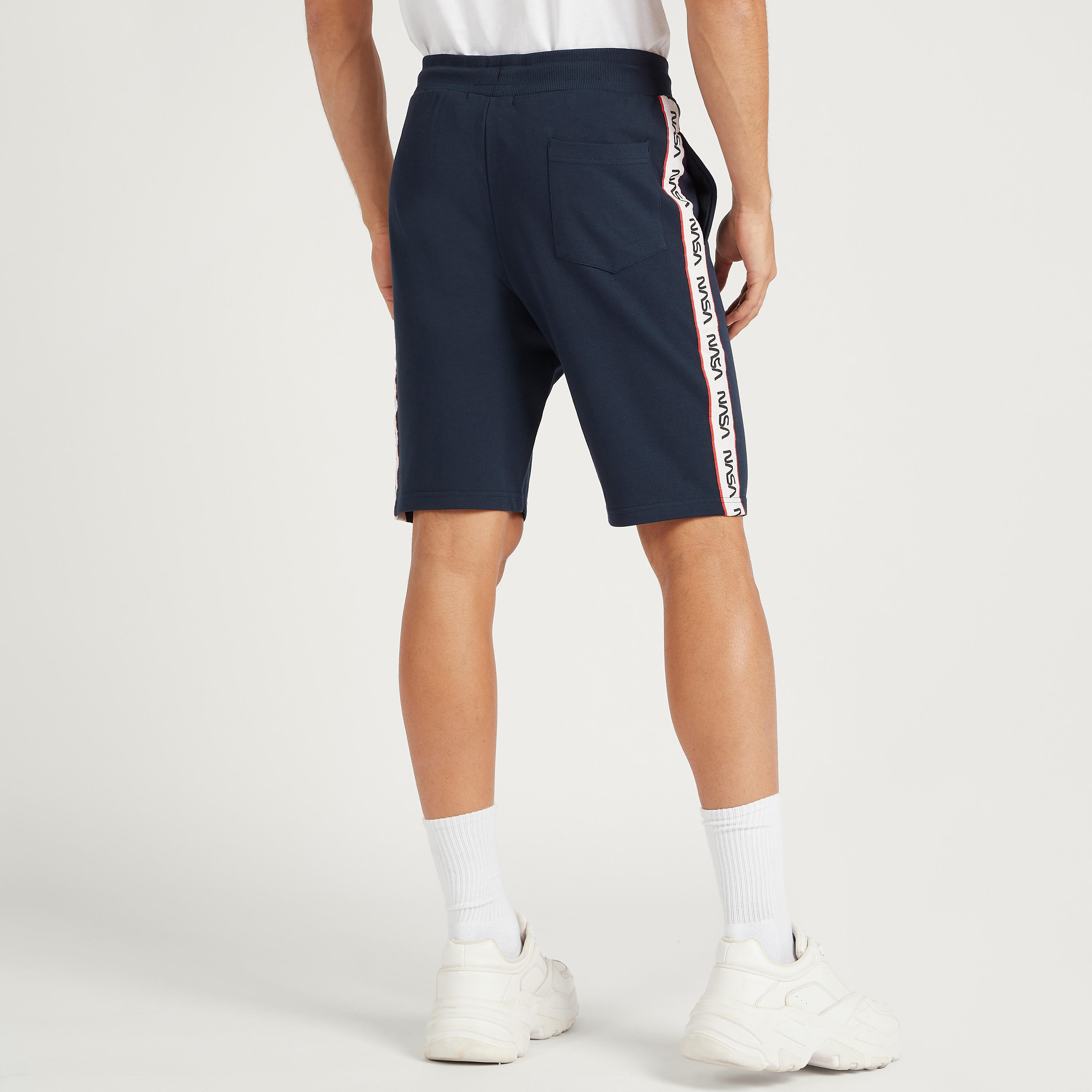 NASA Print Mid-Rise Shorts with Drawstring and Pockets-men-clothing-bottoms-shorts-image-4