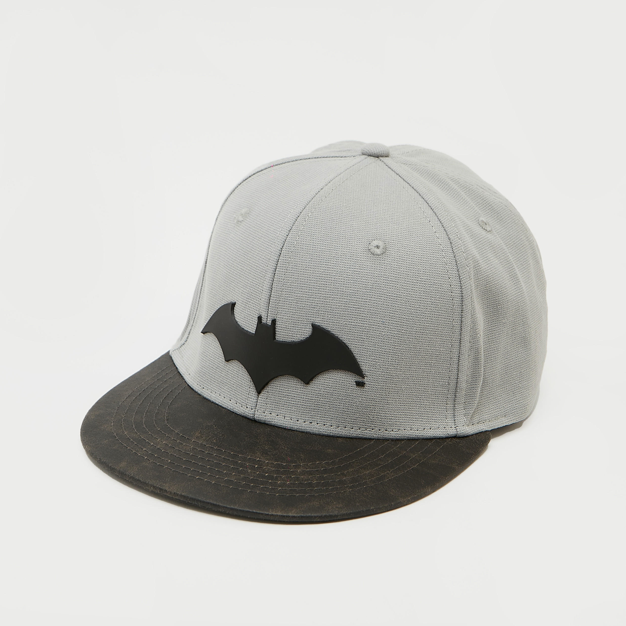 Batman Applique Baseball Cap with Snap Closure-men-caps-image-1