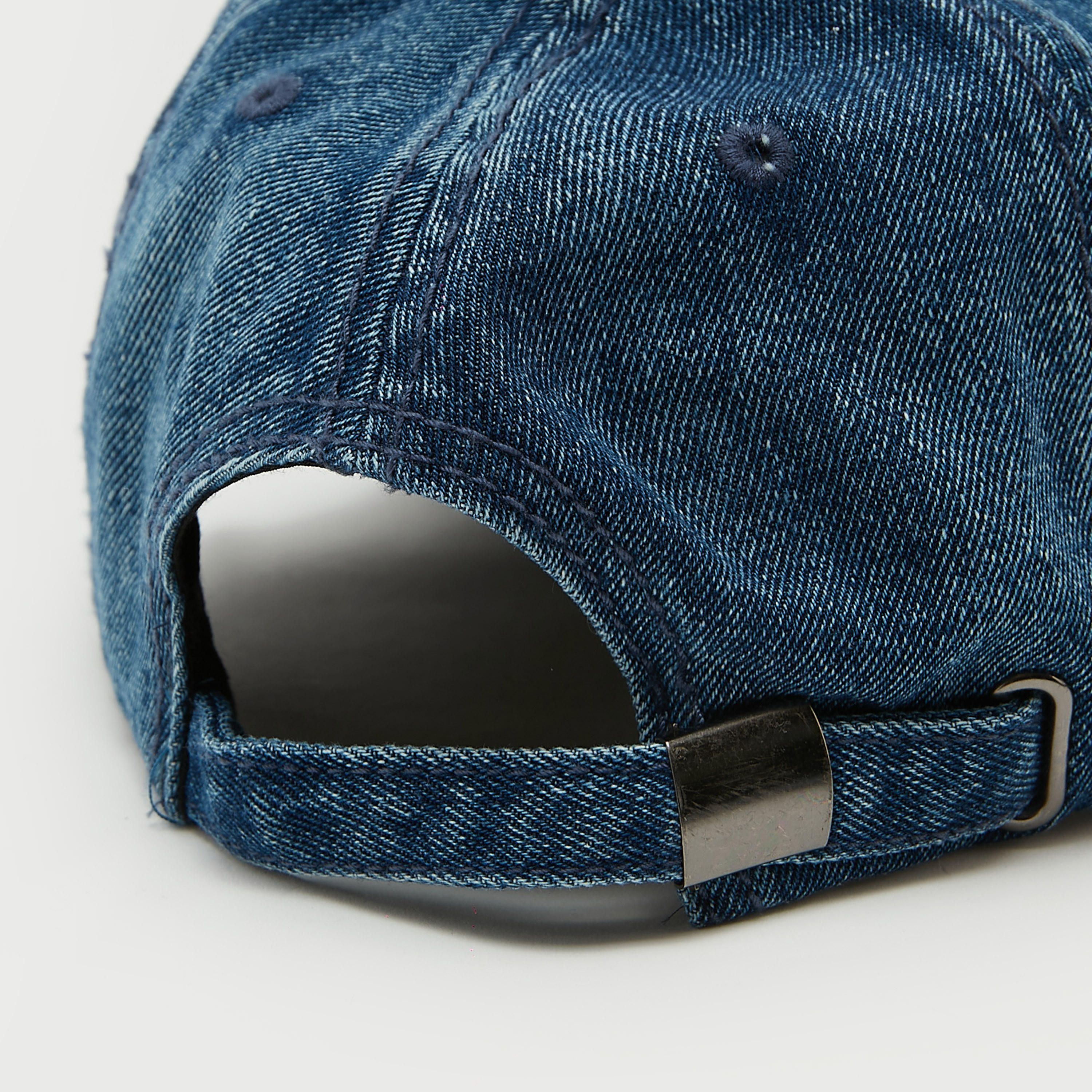 Superman Applique Baseball Cap with Plate Buckle Closure-men-caps-image-5