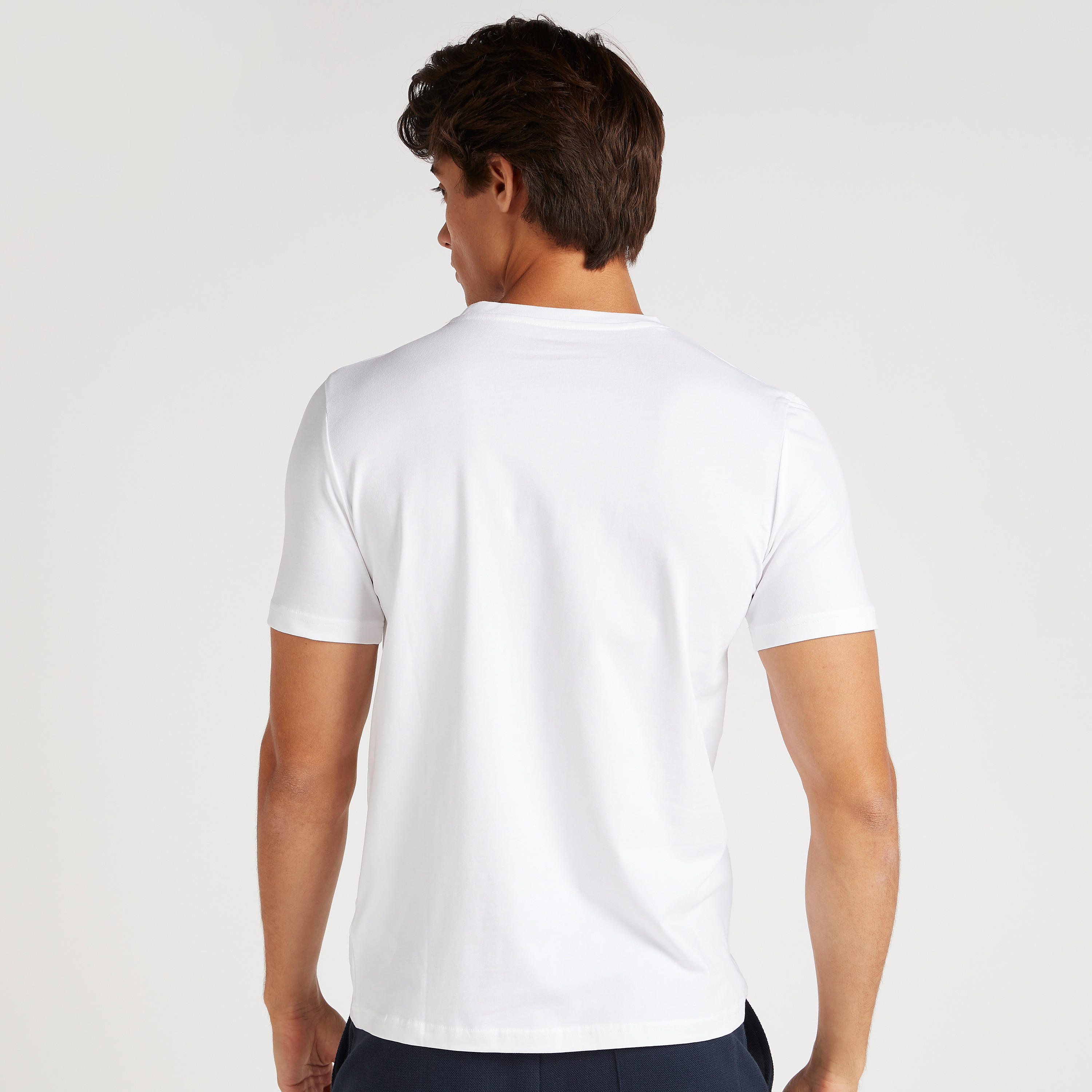 تيشيرت بياقة ضيّقة وأكمام قصيرة وطبعات ناسا-men-clothing-tshirtsandpolos-tshirts-image-1