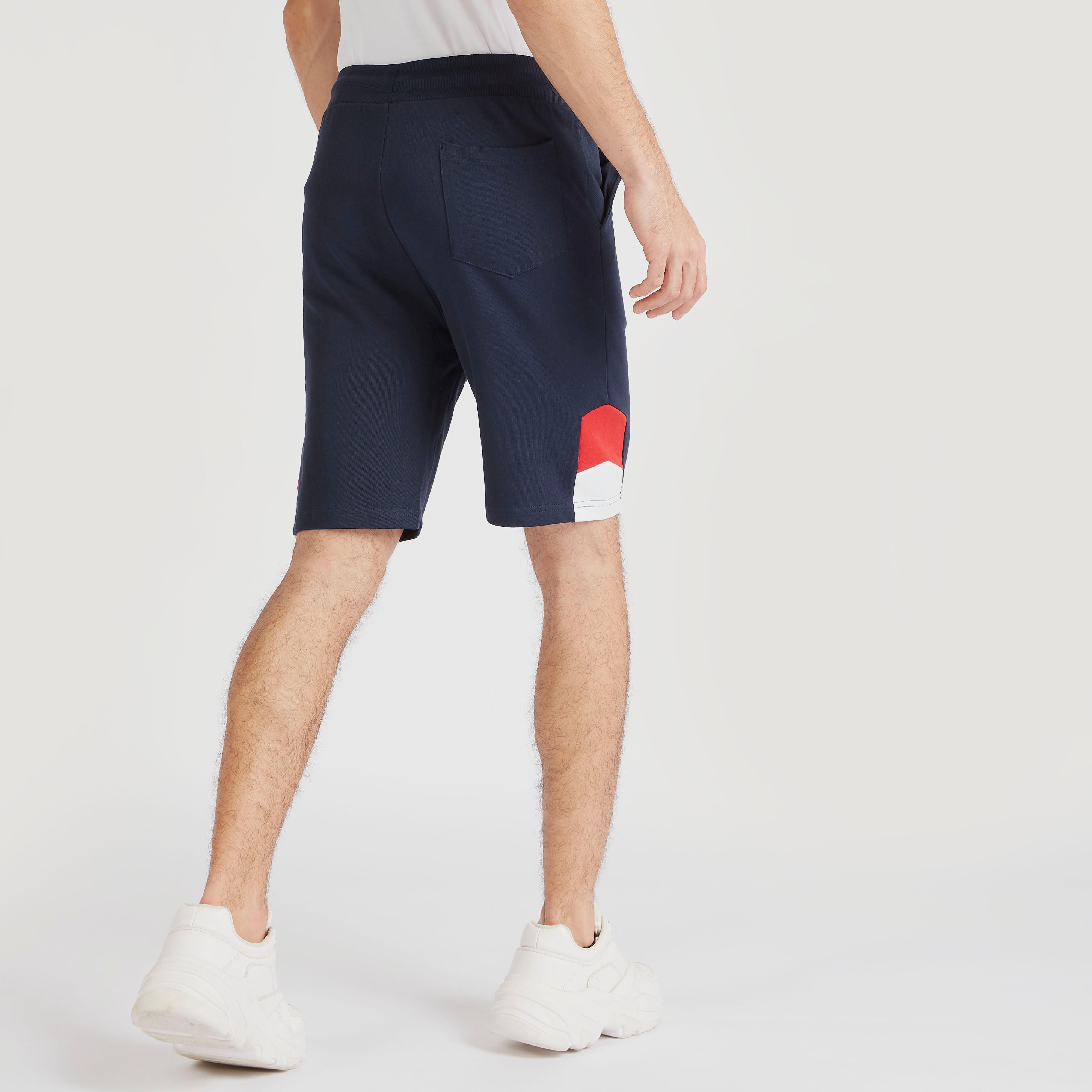 شورت بخصر رباط وجيوب وطبعات سوبرمان-men-clothing-bottoms-shorts-image-4