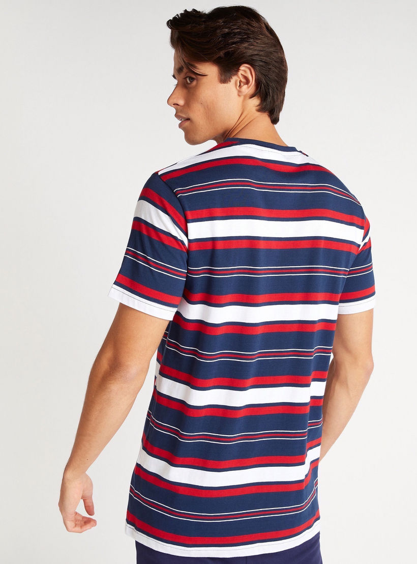 Marvel Striped T-shirt with Short Sleeves-men-clothing-tshirtsandpolos-tshirts-image-4