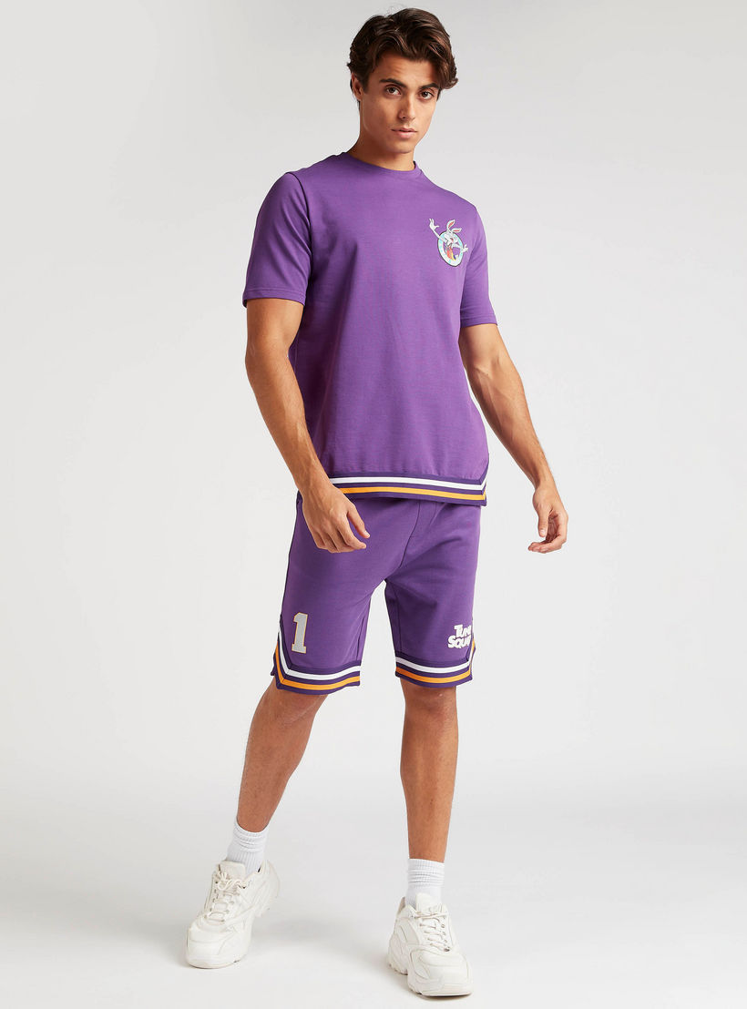 شورت برباط إغلاق وجيوب وطبعات تون سكواد-men-clothing-bottoms-shorts-image-5