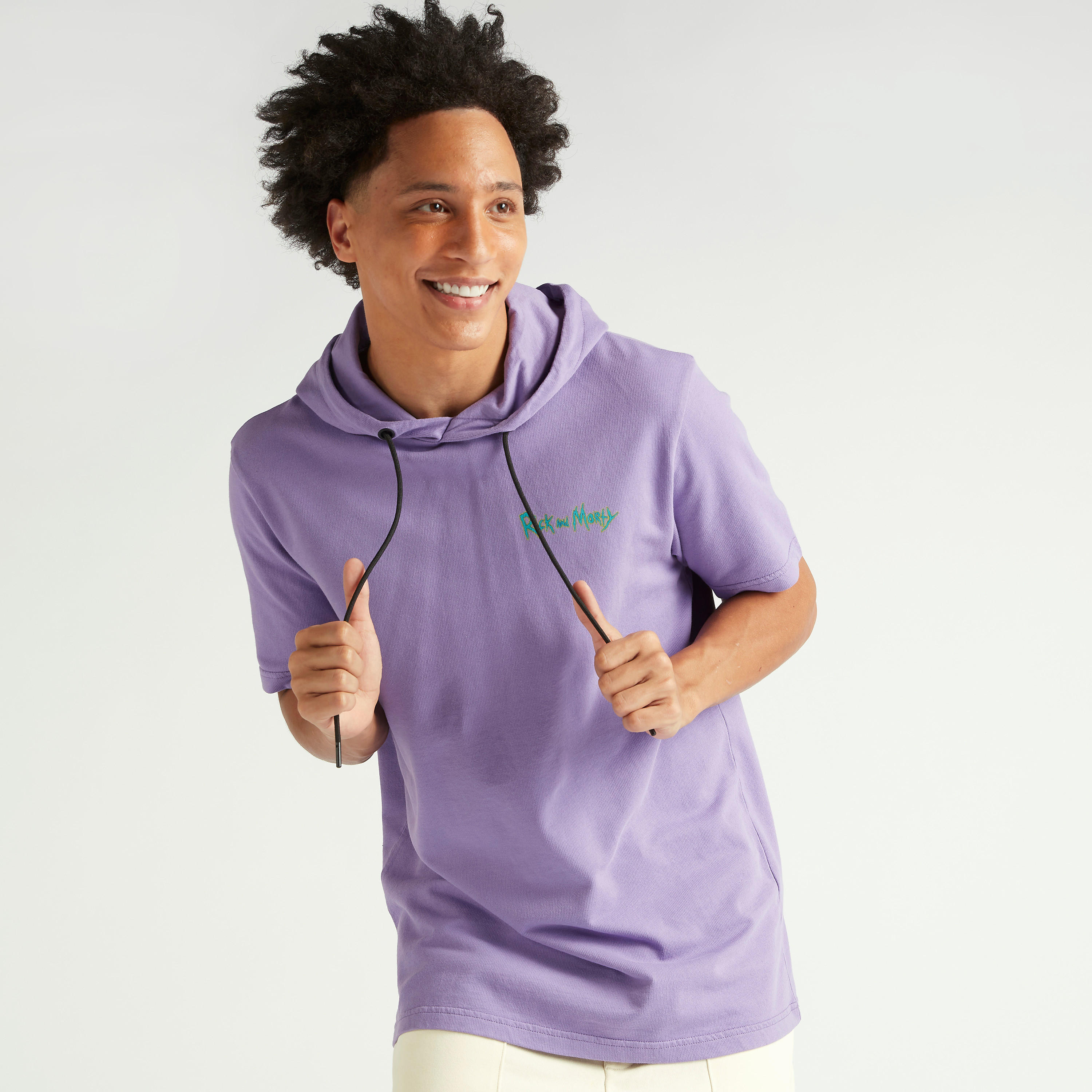 هودي  بأكمام قصيرة وطبعات ريك آند مورتي-men-clothing-tshirtsandpolos-tshirts-image-7
