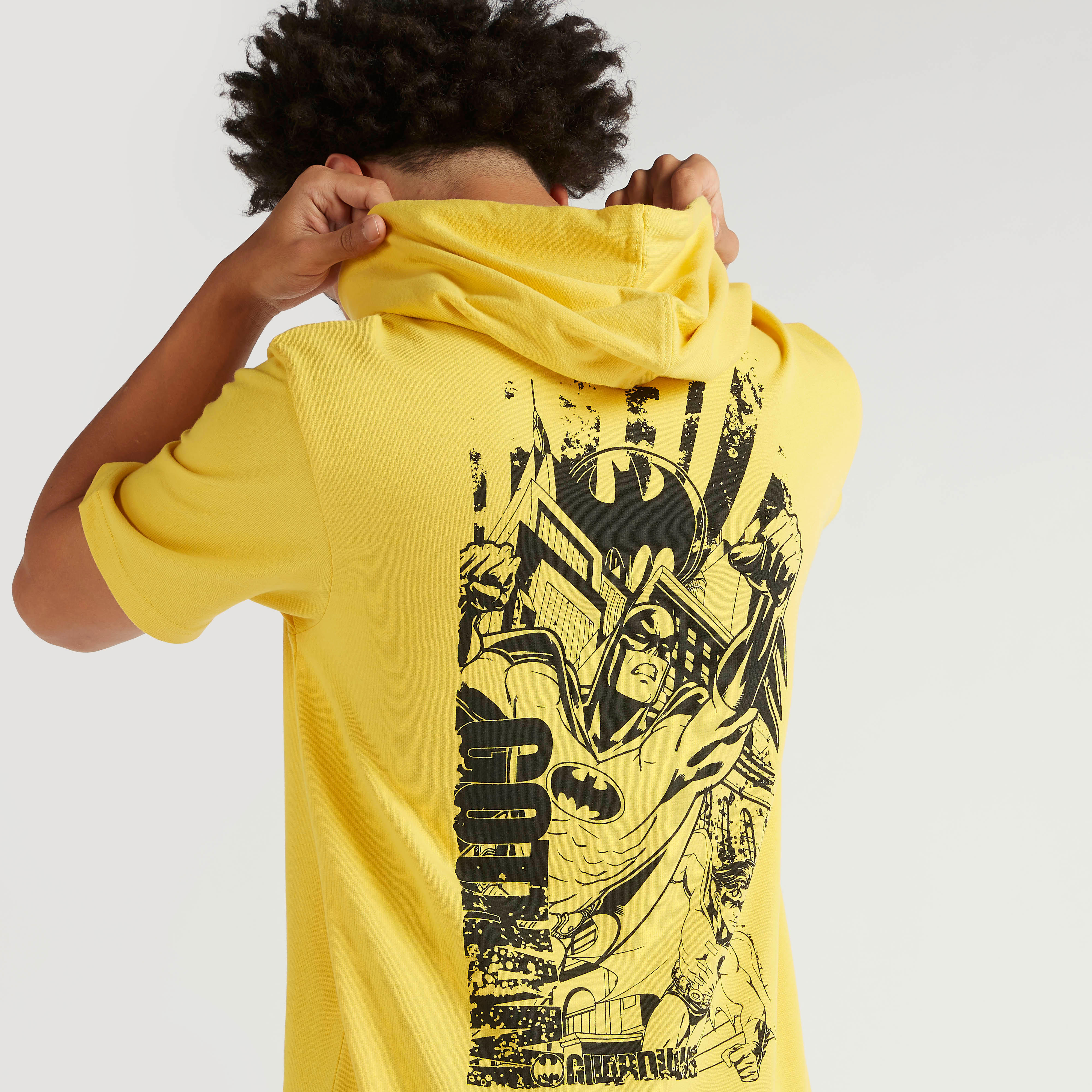 Batman Print Hooded T-shirt with Short Sleeves-men-clothing-tshirtsandpolos-tshirts-image-7