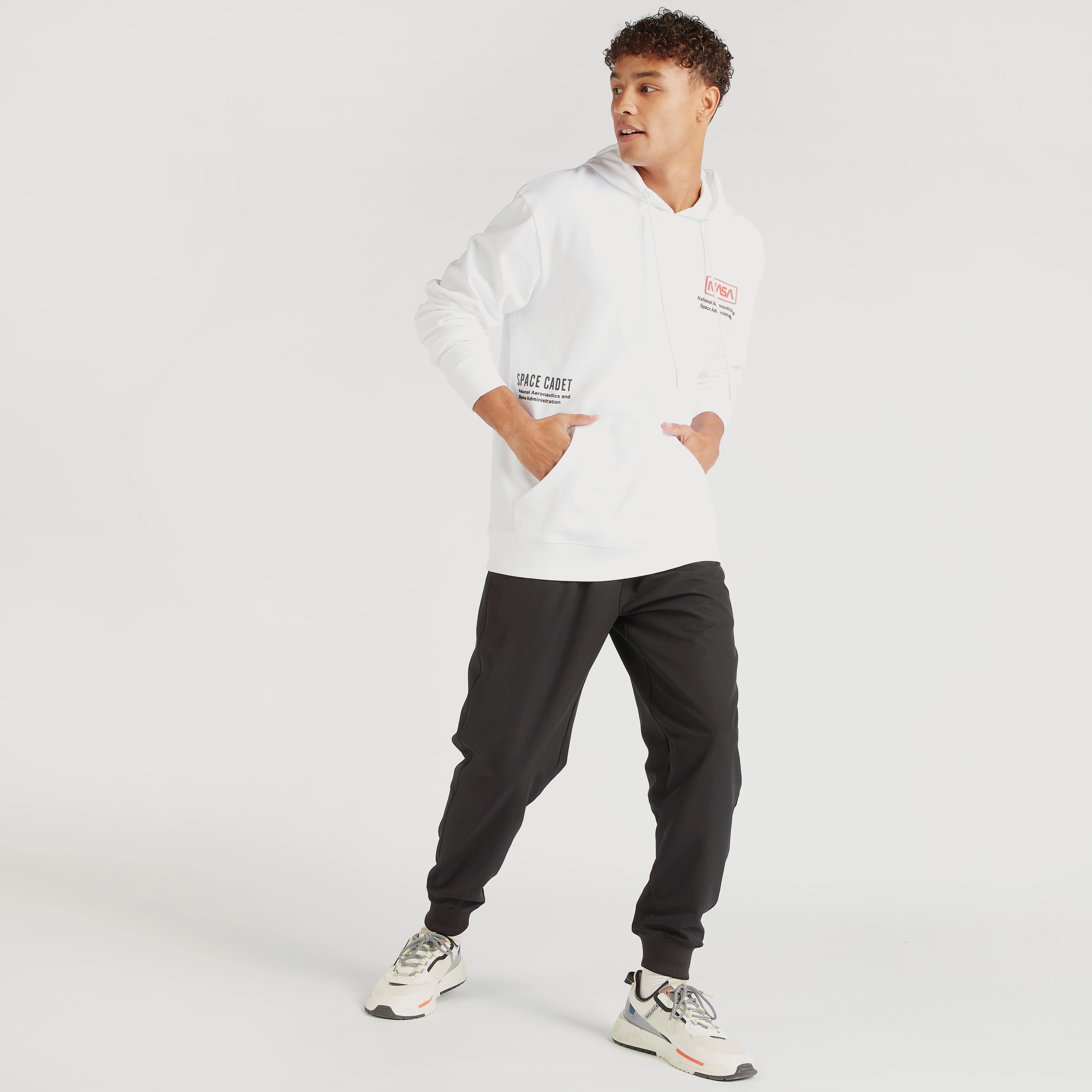 NASA Print Hooded Sweatshirt with Kangaroo Pockets-men-winterwear-hoodiesandsweatshirts-image-5
