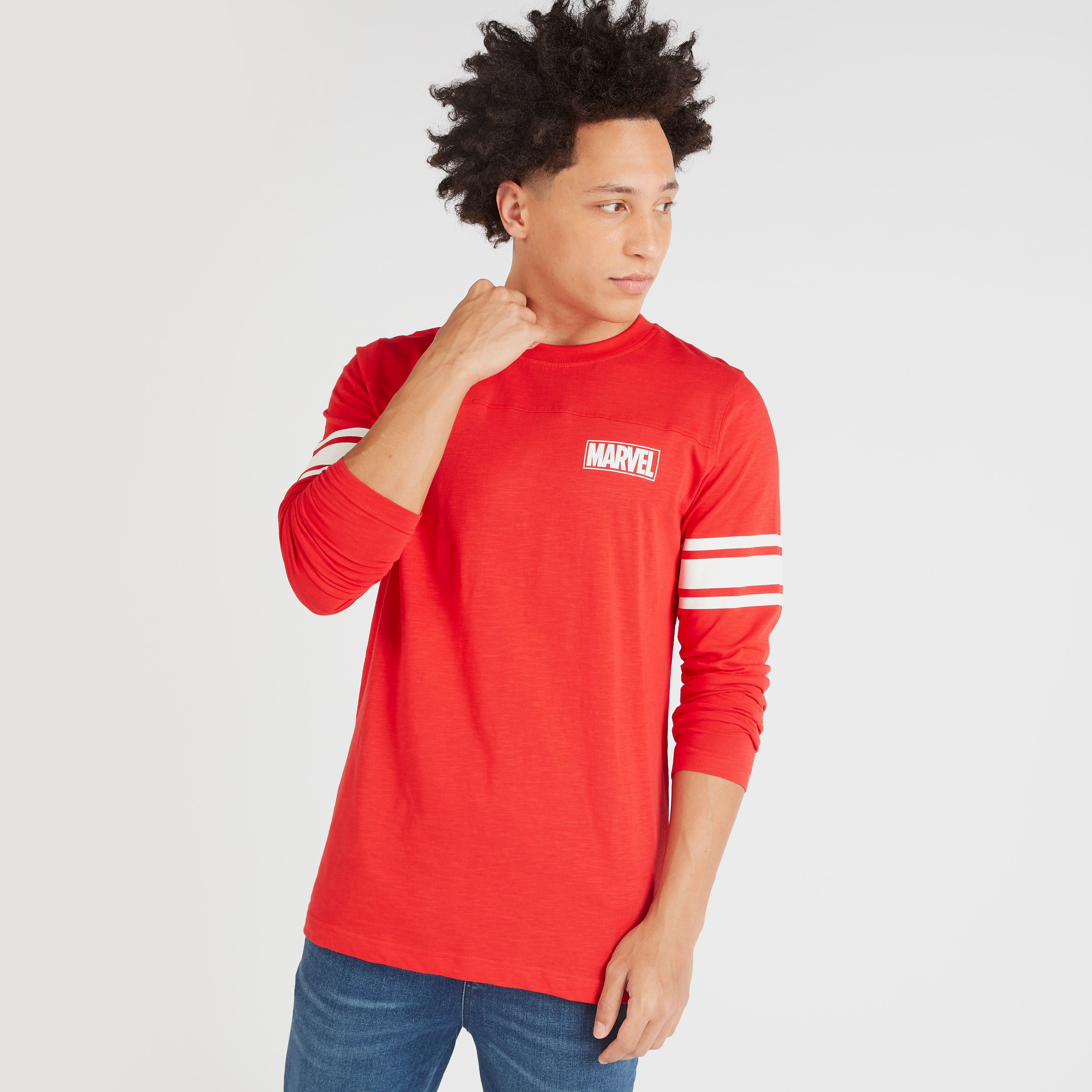 تيشيرت بياقة ضيّقة وأكمام طويلة وطبعات مارفل-men-clothing-tshirtsandpolos-tshirts-image-5