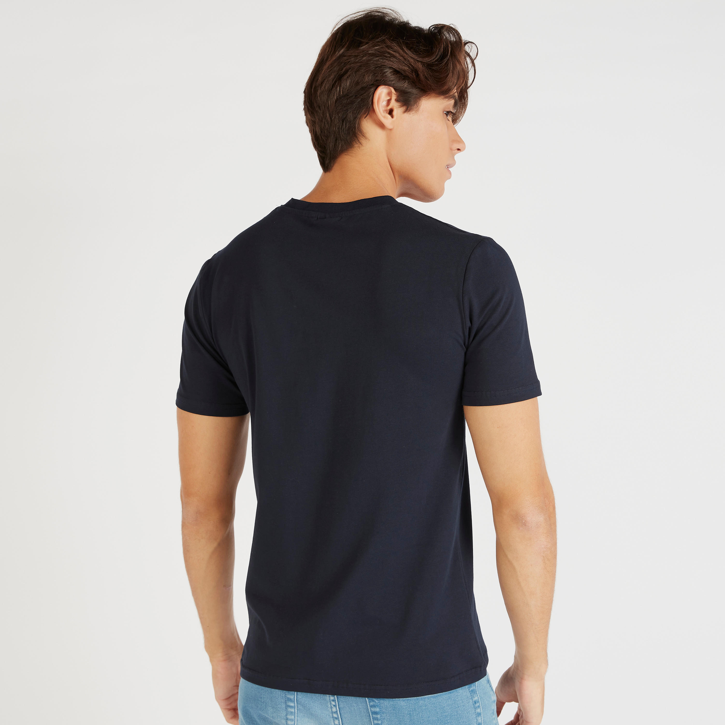 تيشيرت بياقة ضيّقة وأكمام قصيرة وطبعات سوبرمان-men-clothing-tshirtsandpolos-tshirts-image-4