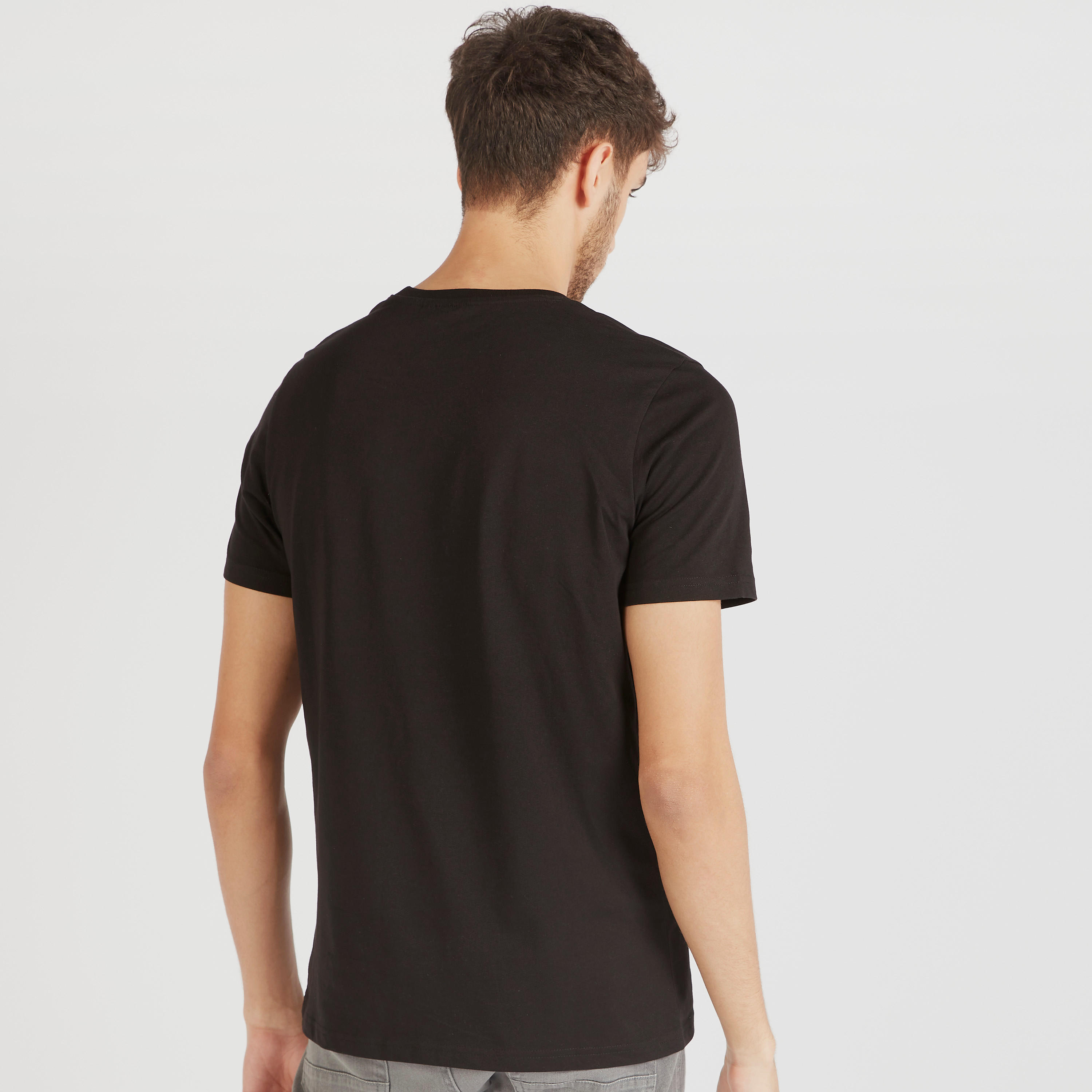 تيشيرت بياقة ضيقة وأكمام قصيرة وطبعات باتمان-men-clothing-tshirtsandpolos-tshirts-image-4