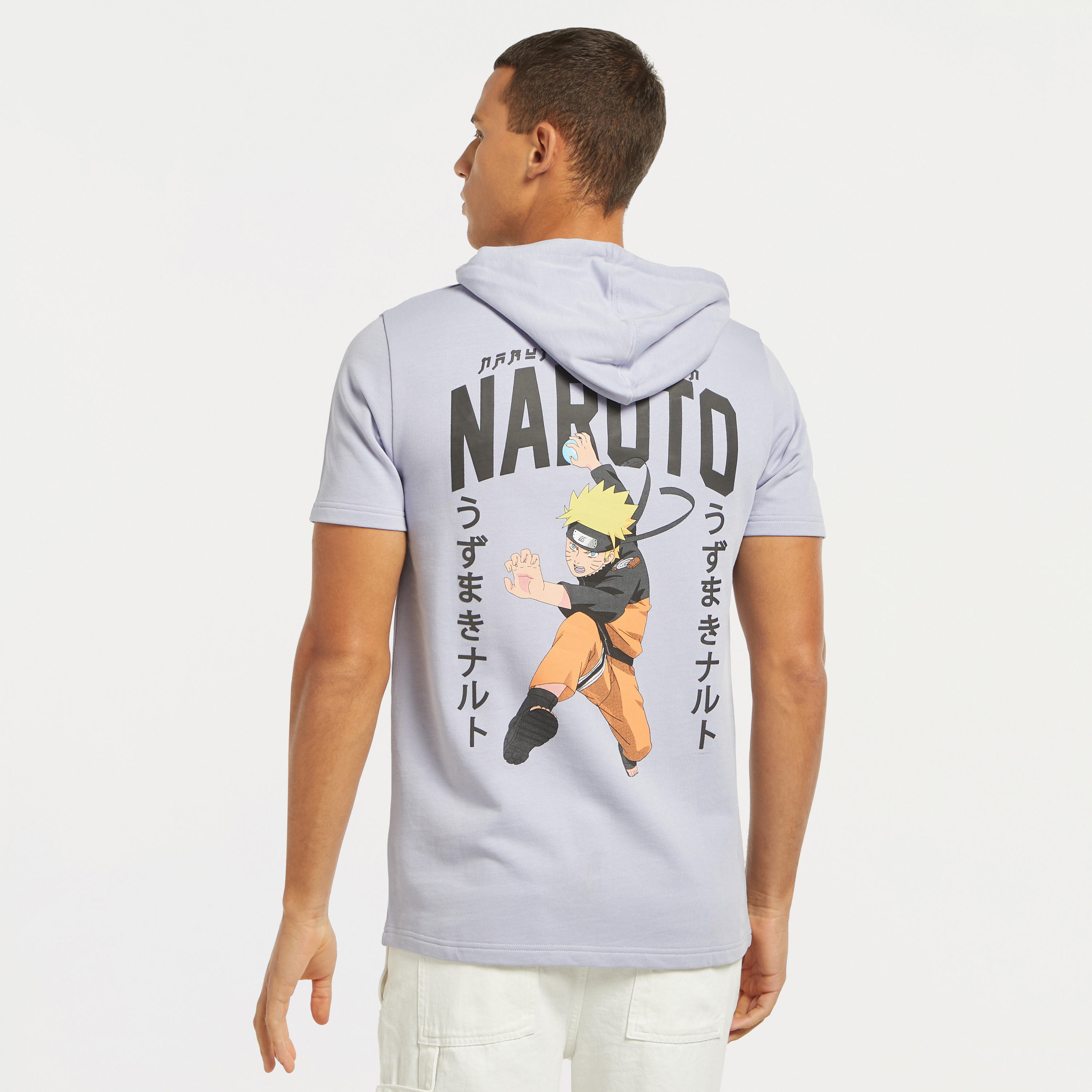 تيشيرت بقبعة وأكمام قصيرة وطبعات ناروتو-men-clothing-tshirtsandpolos-tshirts-image-5