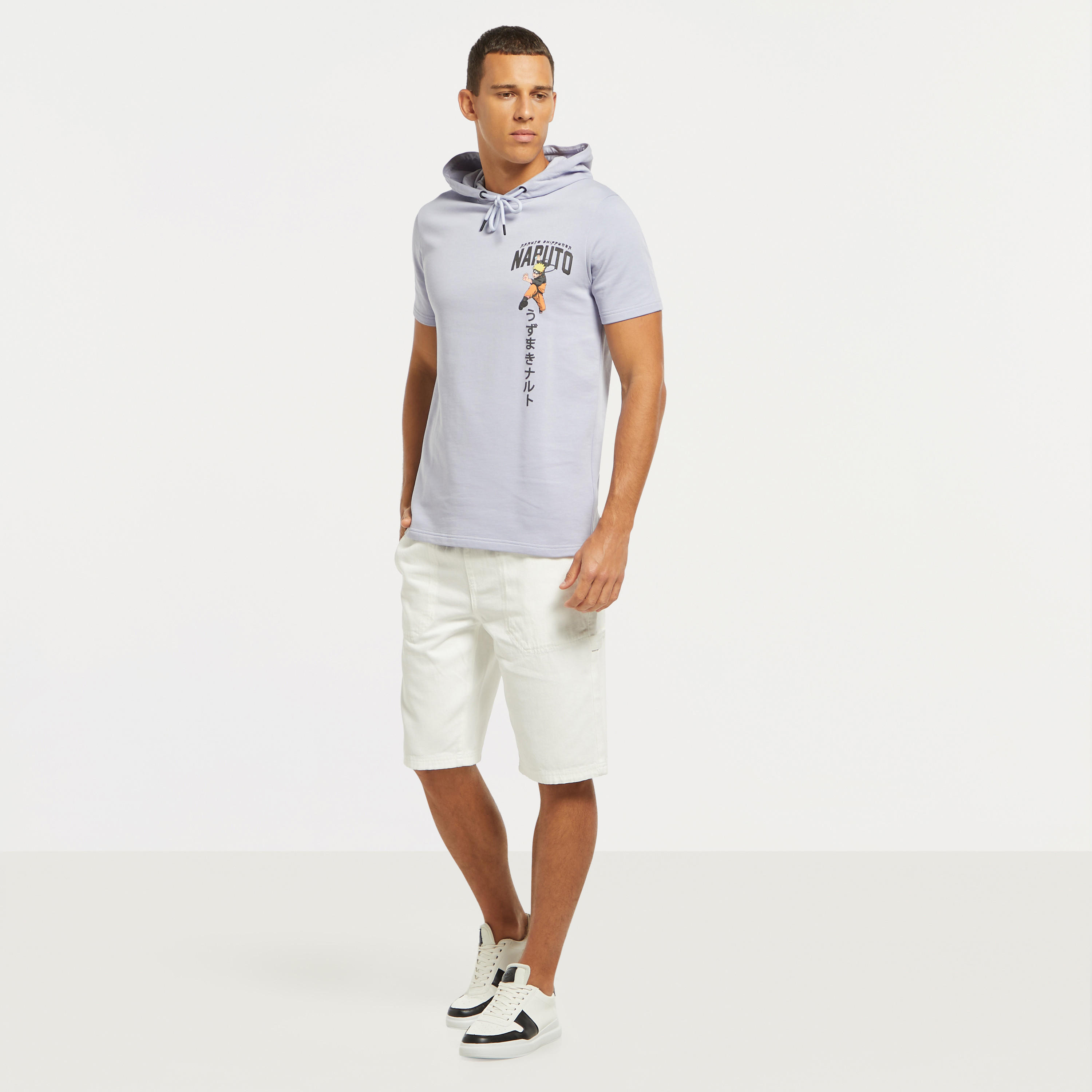 تيشيرت بقبعة وأكمام قصيرة وطبعات ناروتو-men-clothing-tshirtsandpolos-tshirts-image-6