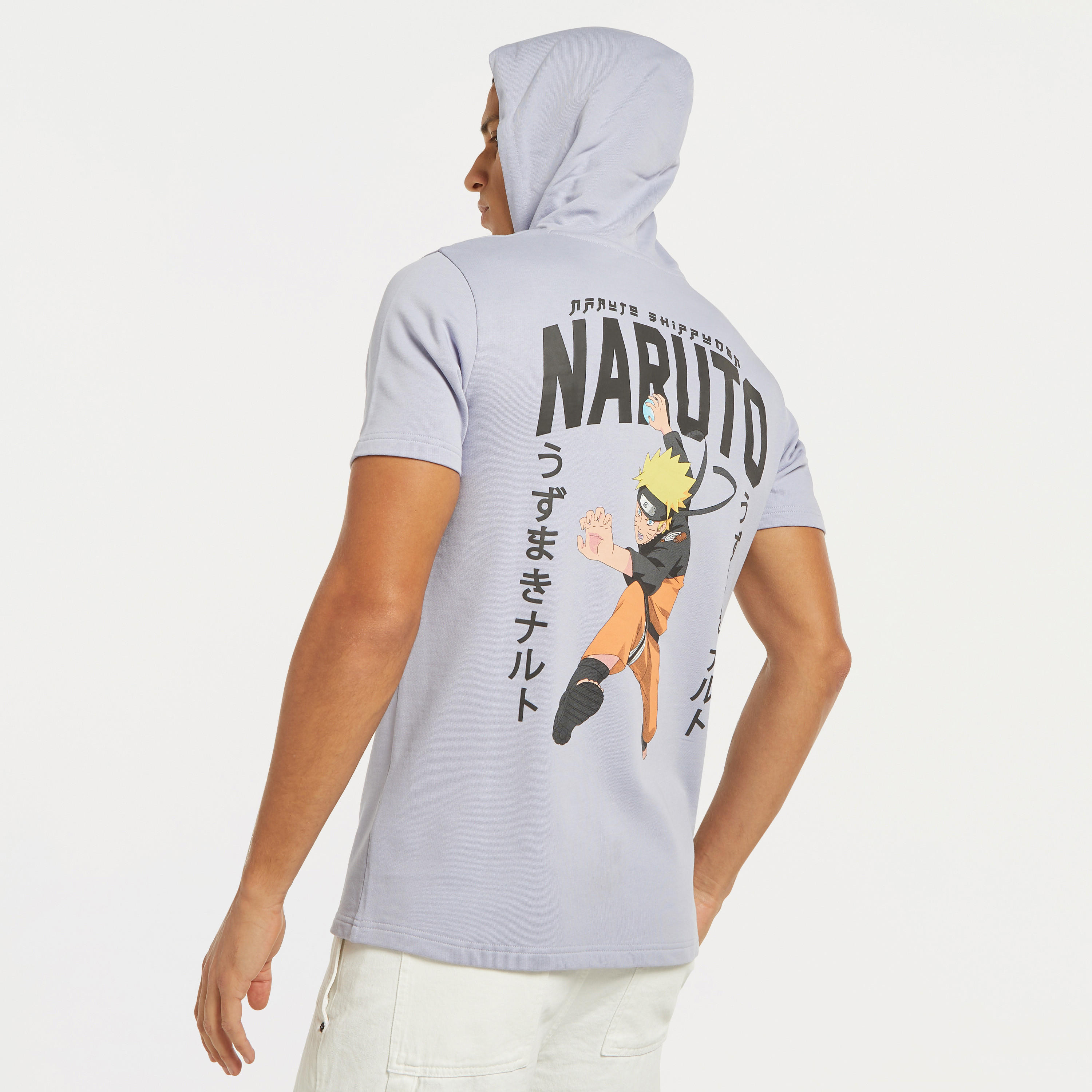 تيشيرت بقبعة وأكمام قصيرة وطبعات ناروتو-men-clothing-tshirtsandpolos-tshirts-image-9