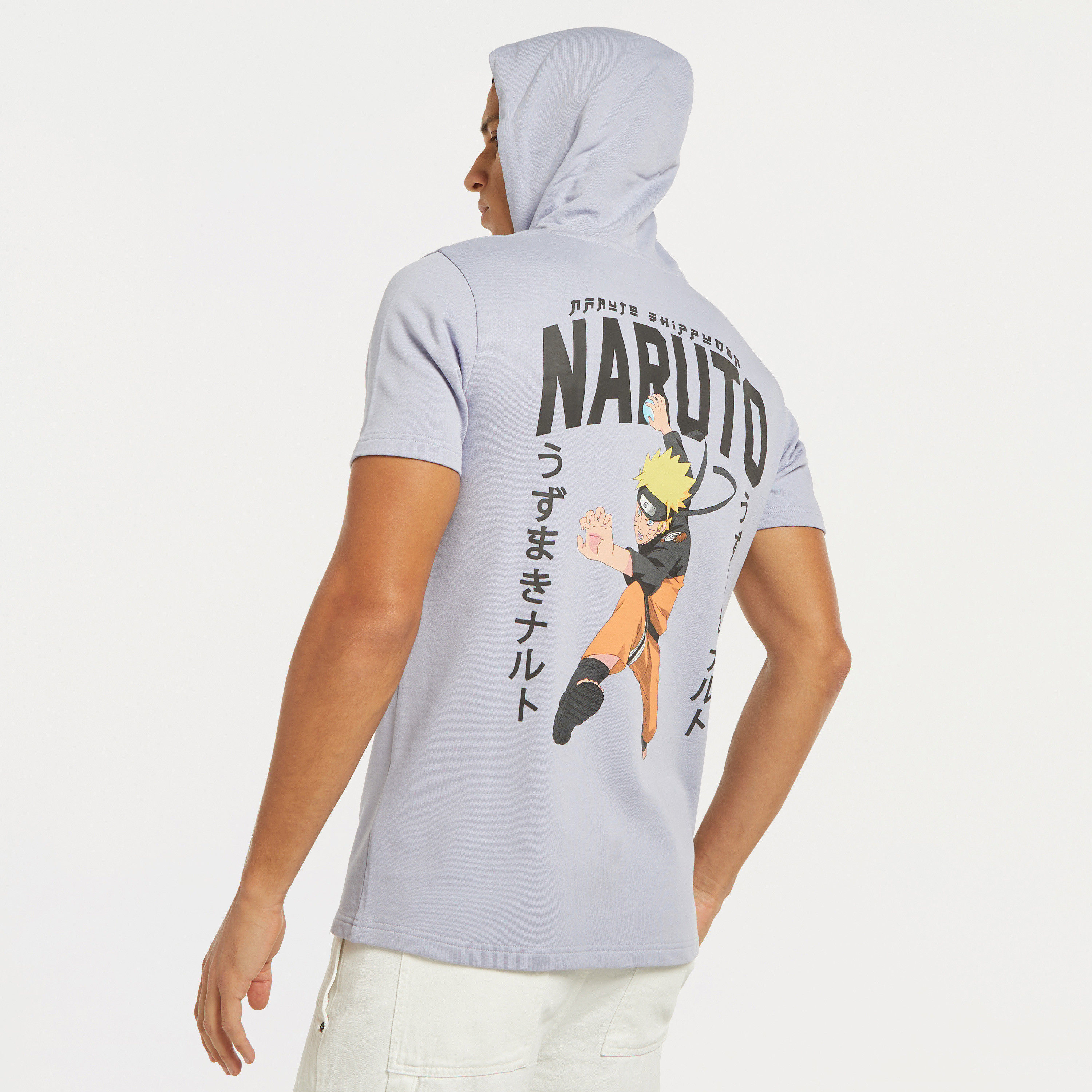 تيشيرت بقبعة وأكمام قصيرة وطبعات ناروتو-men-clothing-tshirtsandpolos-tshirts-image-9