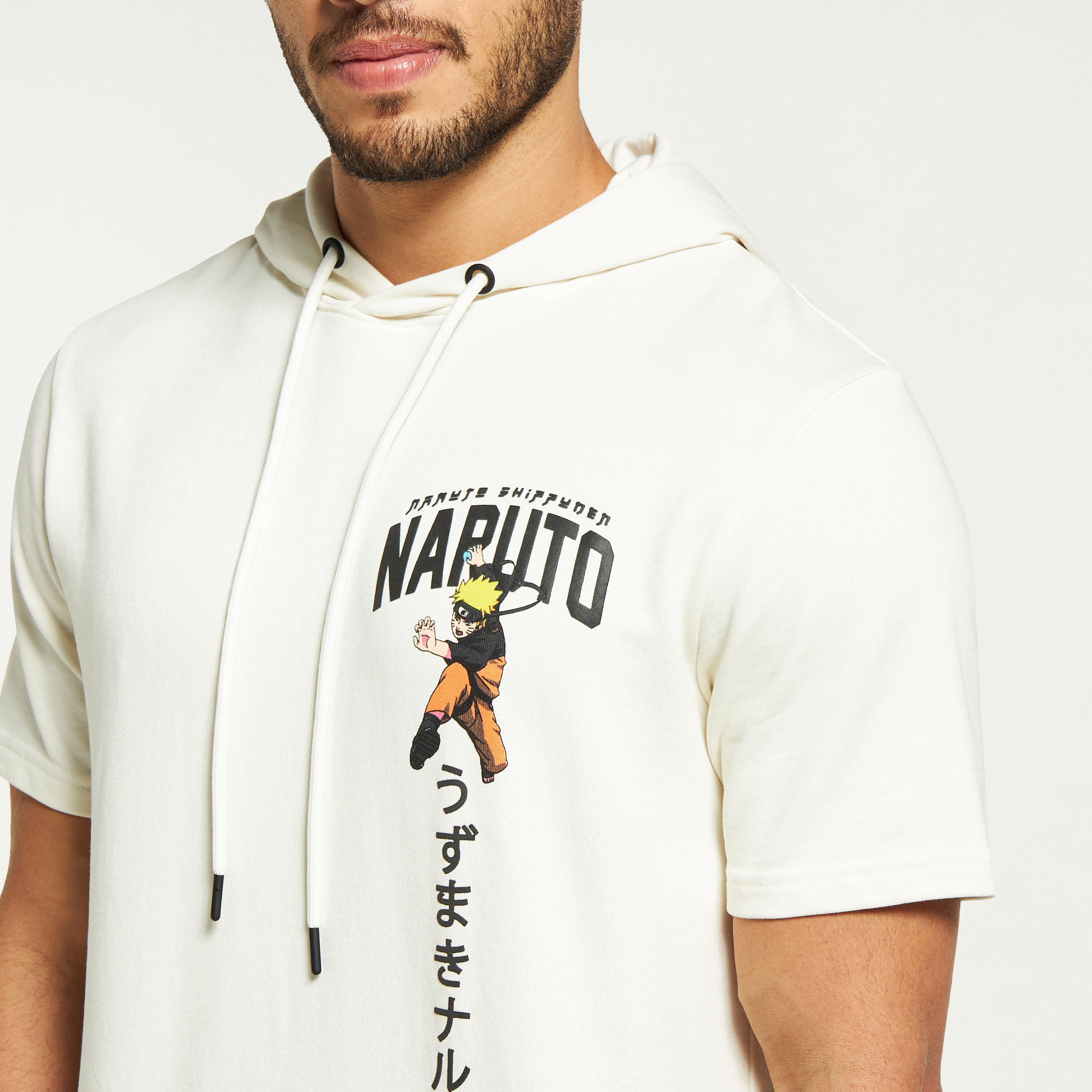 تيشيرت بقبعة وأكمام قصيرة وطبعات ناروتو-men-clothing-tshirtsandpolos-tshirts-image-4