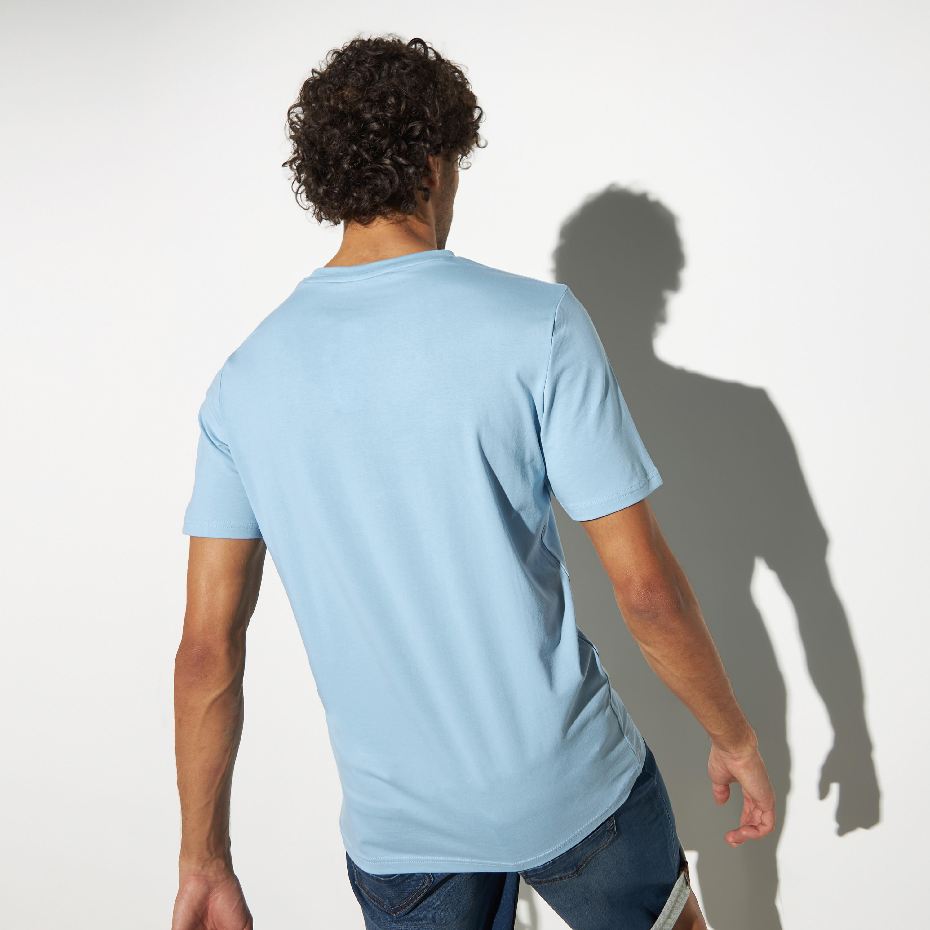 تيشيرت بياقة ضيقة وأكمام قصيرة وطبعات سونيك ذا هيدجهوج-men-clothing-tshirtsandpolos-tshirts-image-3