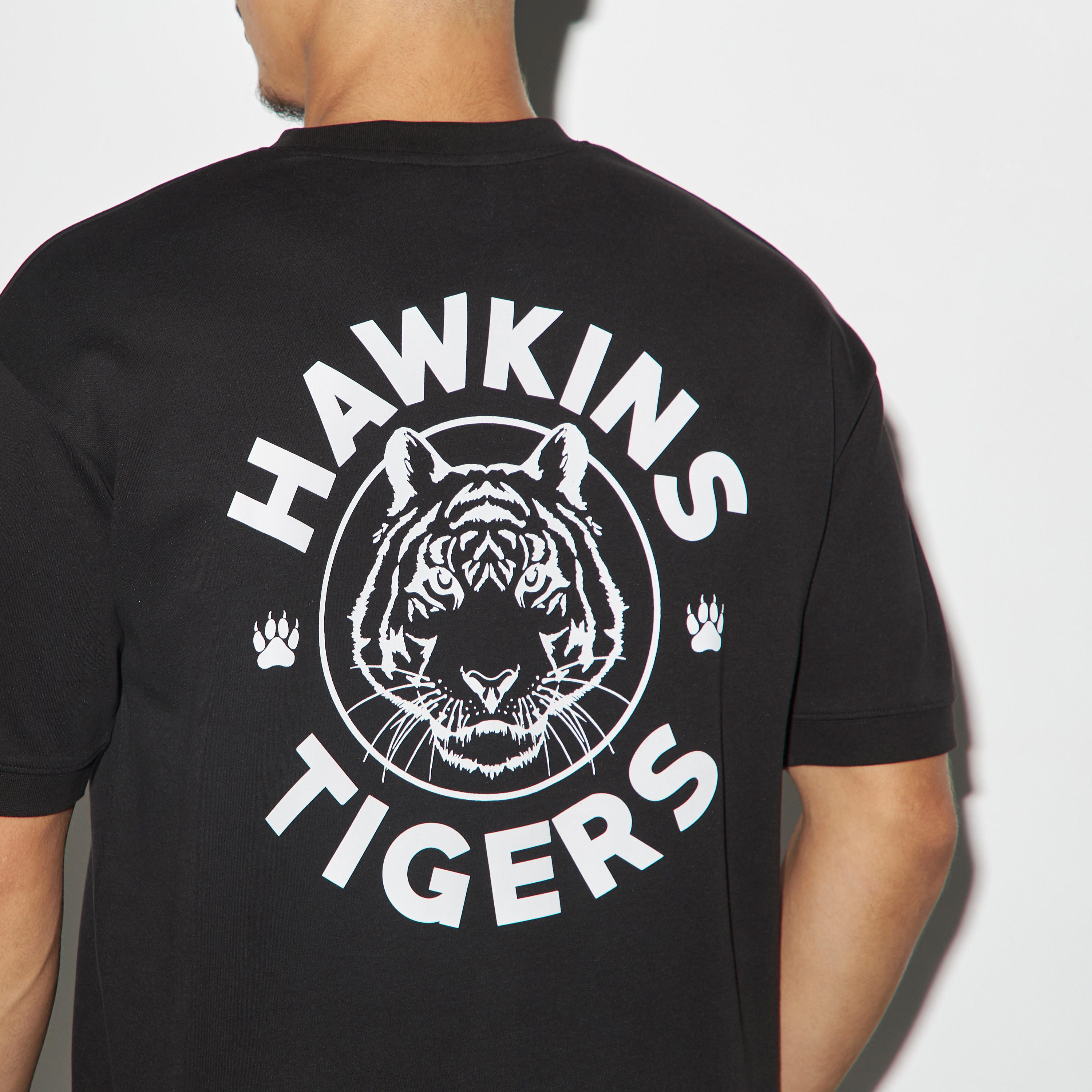 Stranger Things Print T-shirt with Crew Neck and Short Sleeves-men-clothing-tshirtsandpolos-tshirts-image-4