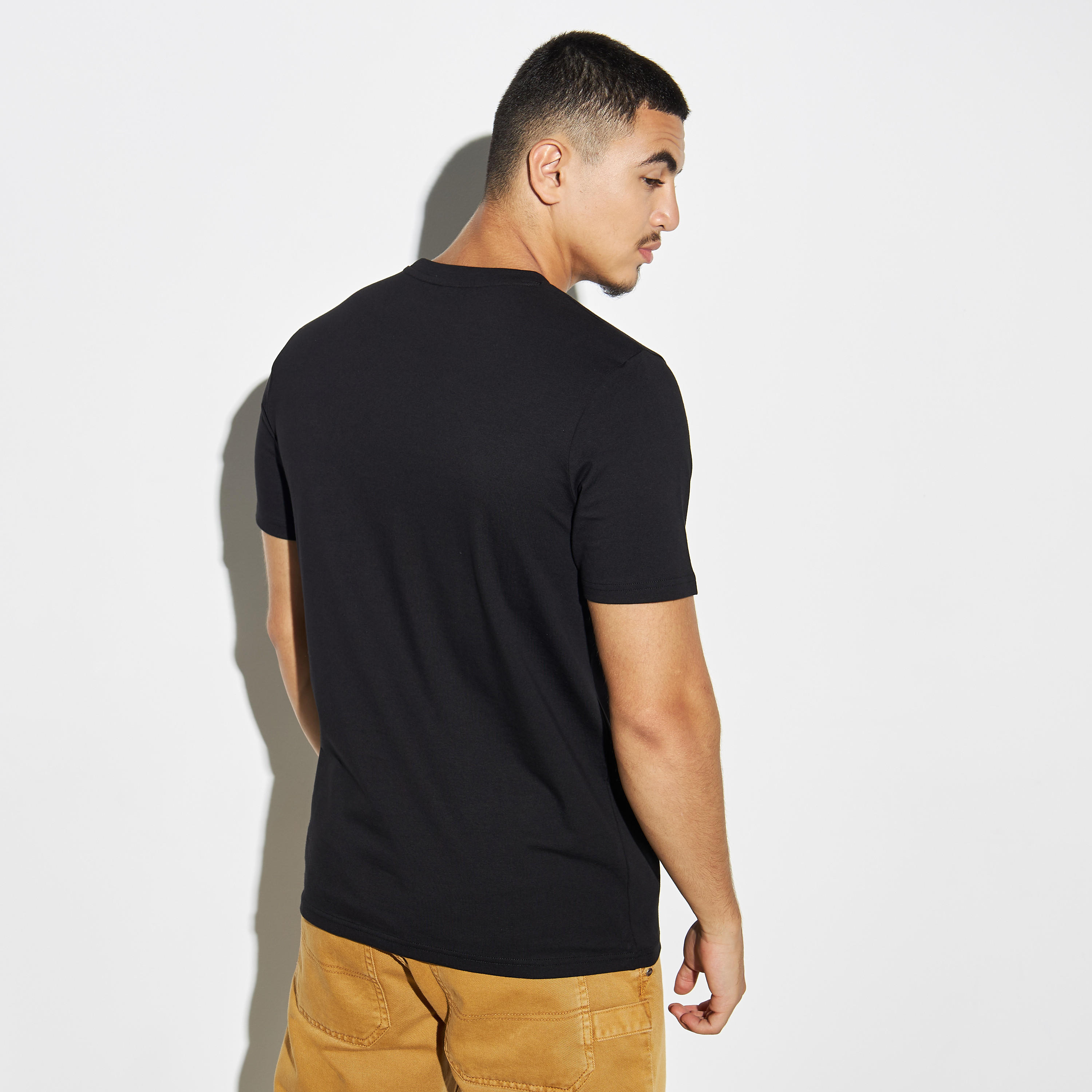 تيشيرت بياقة ضيقة وأكمام قصيرة وطبعات سوبرمان-men-clothing-tshirtsandpolos-tshirts-image-3