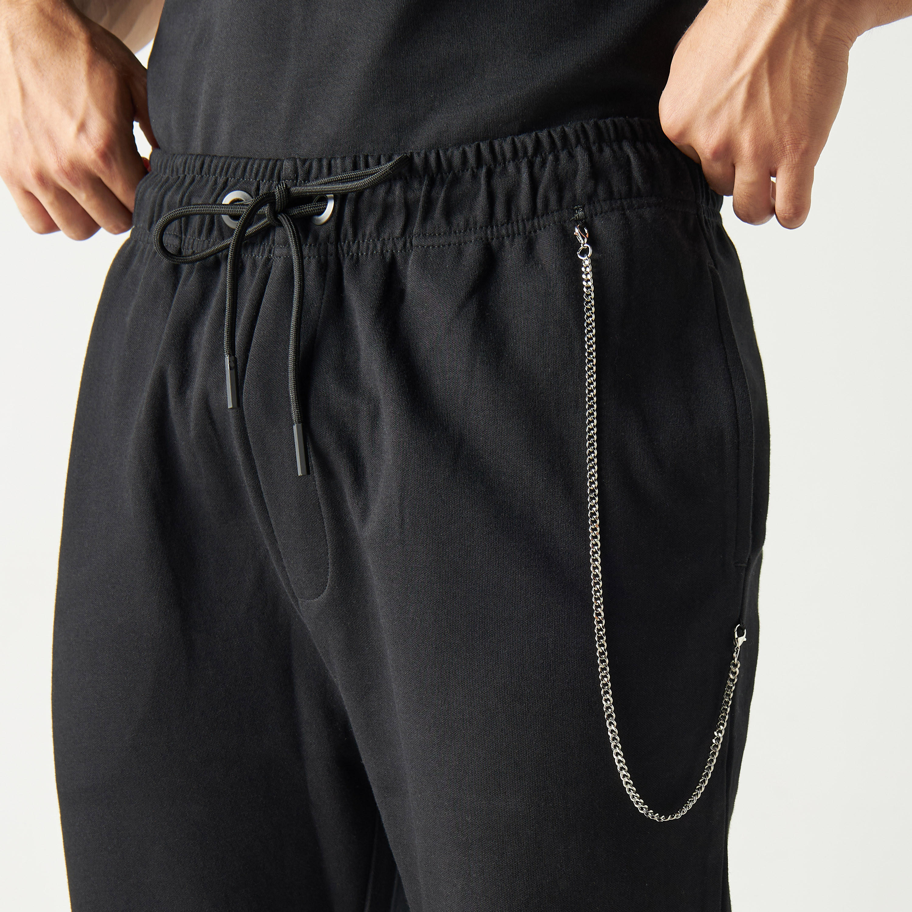 Naruto Print Joggers with Drawstring Closure and Pockets-men-clothing-bottoms-joggers-image-4