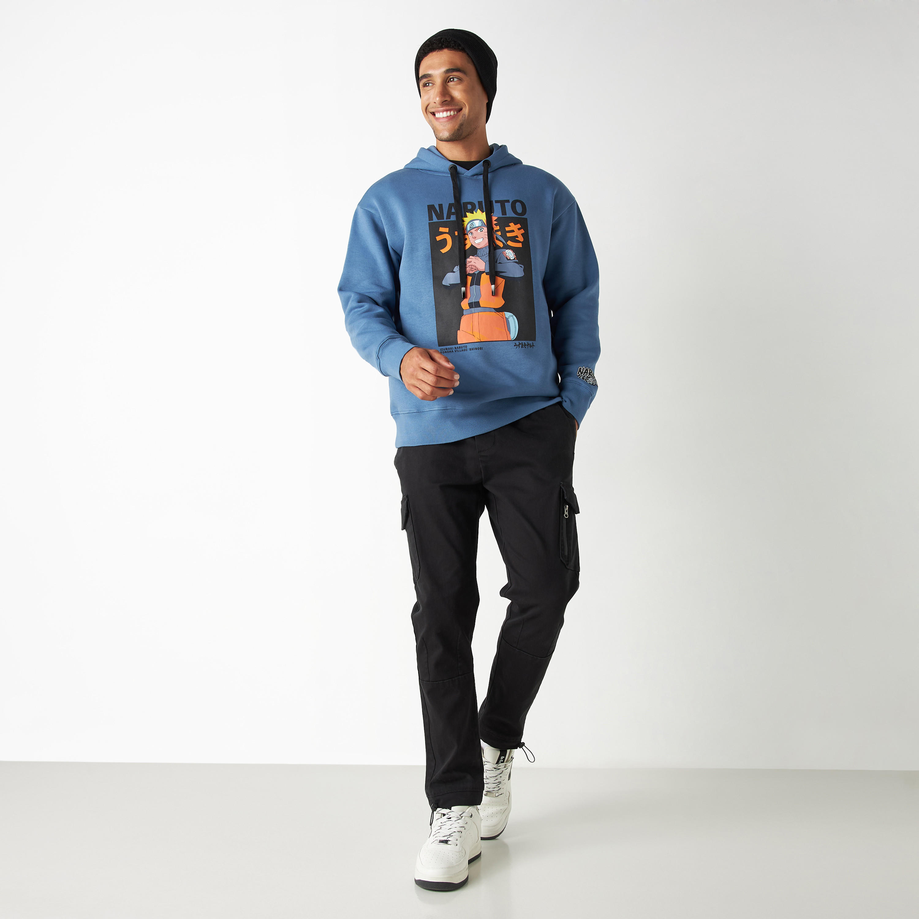 هودي بأكمام طويلة وطبعات ناروتو-men-winterwear-hoodiesandsweatshirts-image-2