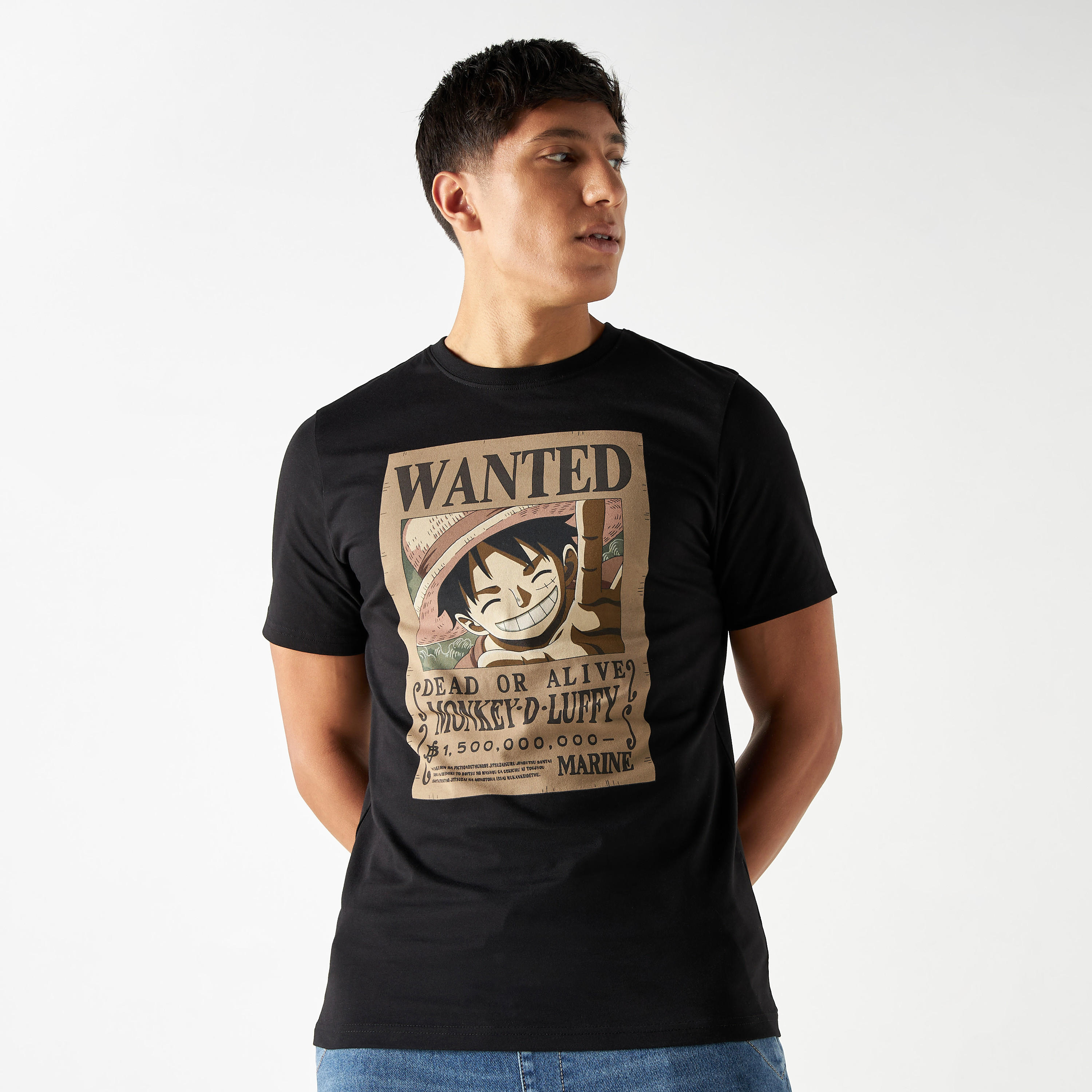 تيشيرت بياقة ضيقة وأكمام قصيرة وطبعات-men-clothing-tshirtsandpolos-tshirts-image-1
