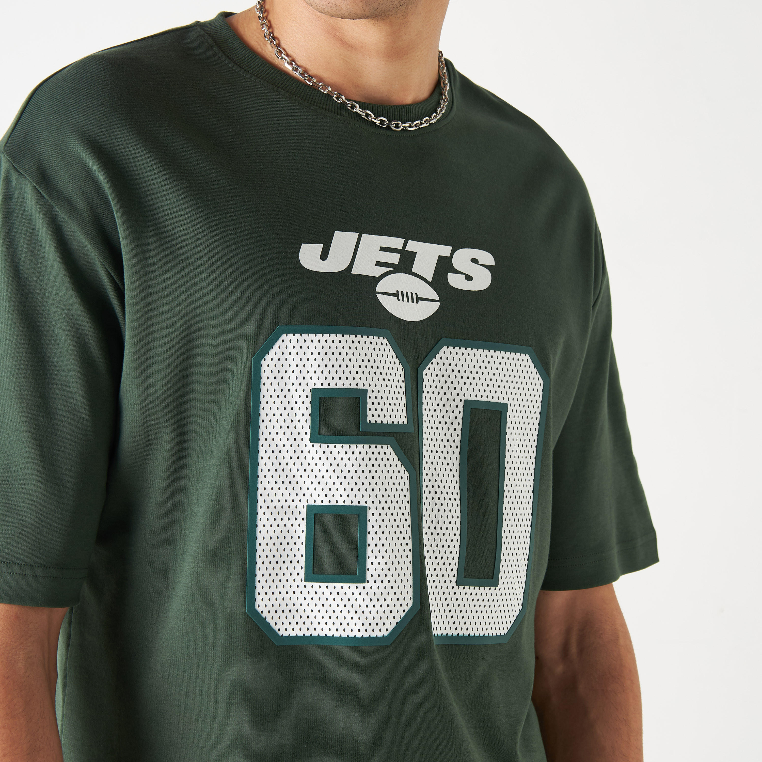 تيشيرت بياقة ضيّقة وأكمام قصيرة وطبعات نيويورك جيتس-men-clothing-tshirtsandpolos-tshirts-image-5