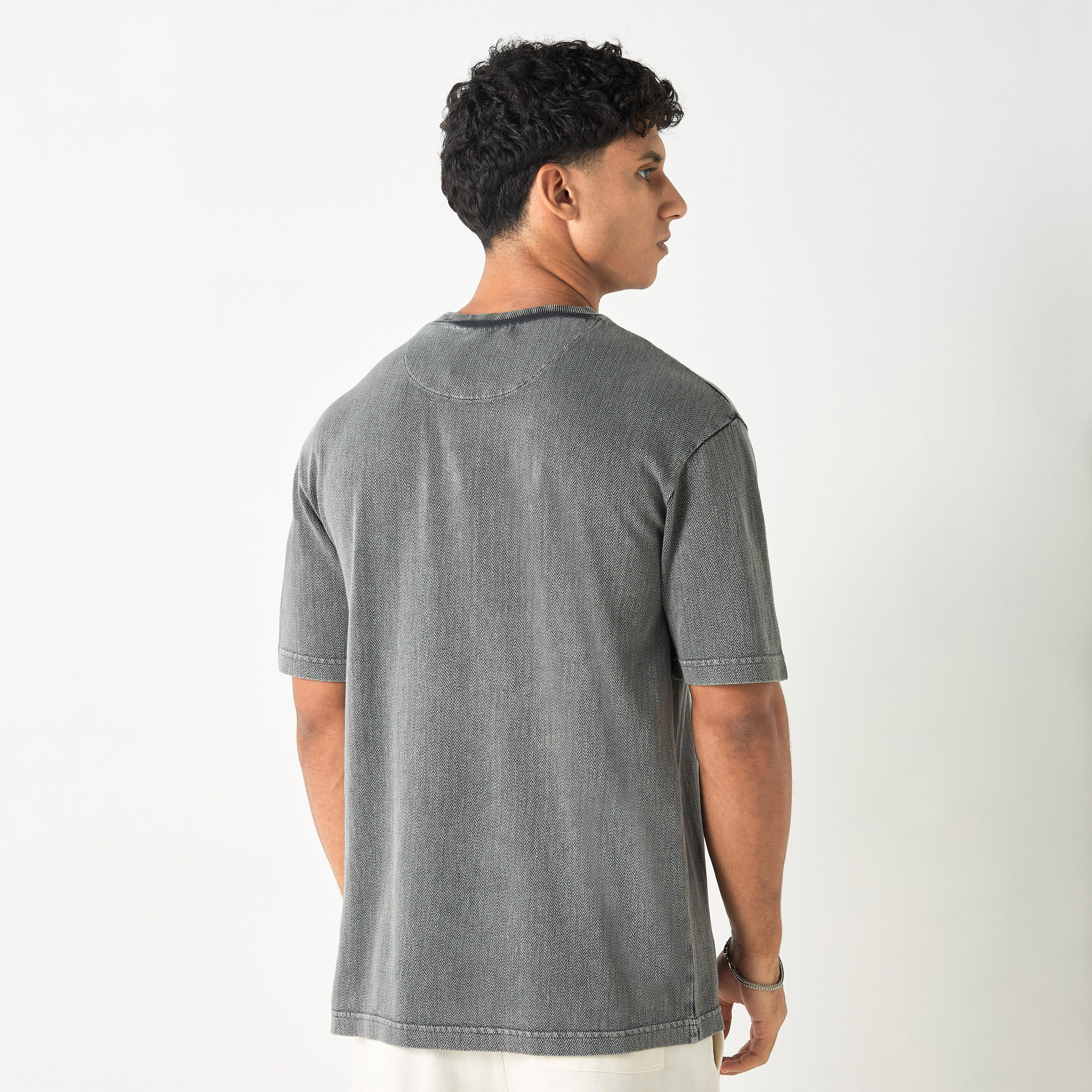 SmileyWorld Print T-shirt with Short Sleeves-men-clothing-tshirtsandpolos-tshirts-image-3