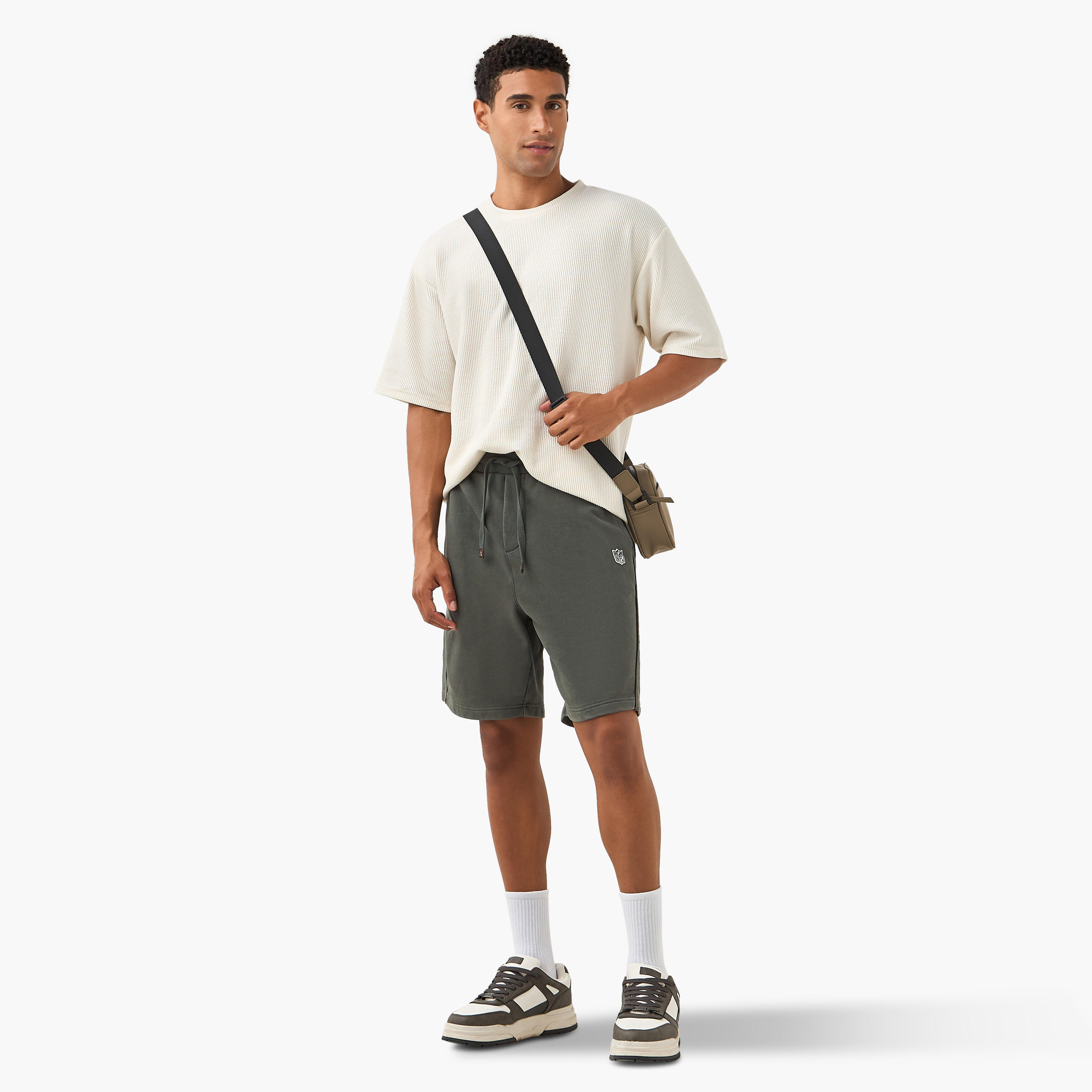 NFL Men Regular Fit Flexi Waist Shorts-men-clothing-bottoms-shorts-image-2