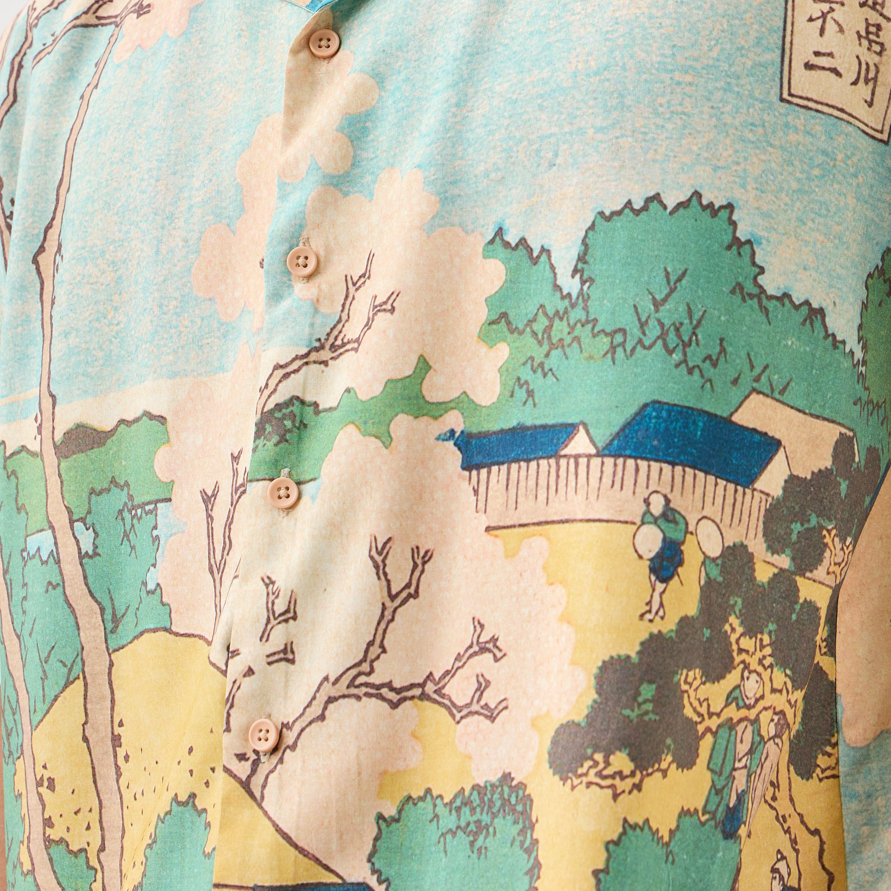 Anime Men Camp Collar Short Sleeves Shirt-men-clothing-shirts-image-5