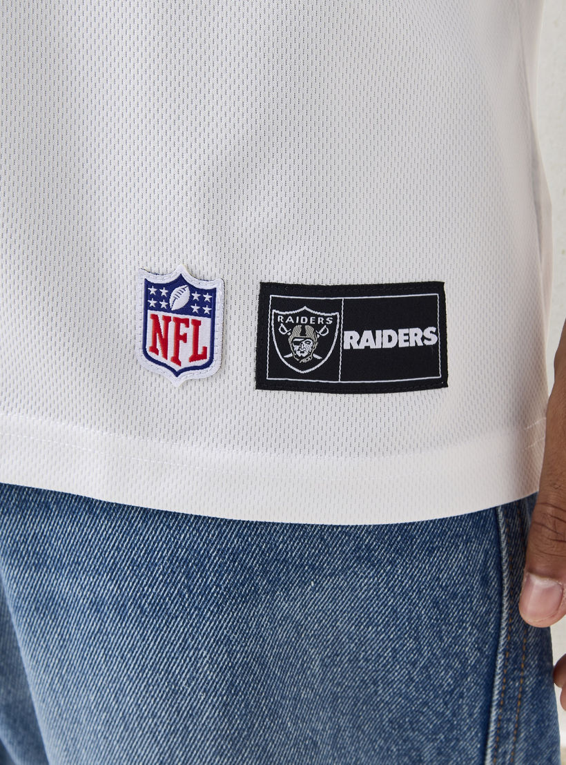 Raiders Print V-neck T-shirt with Short Sleeves-men-clothing-tshirtsandpolos-tshirts-image-5