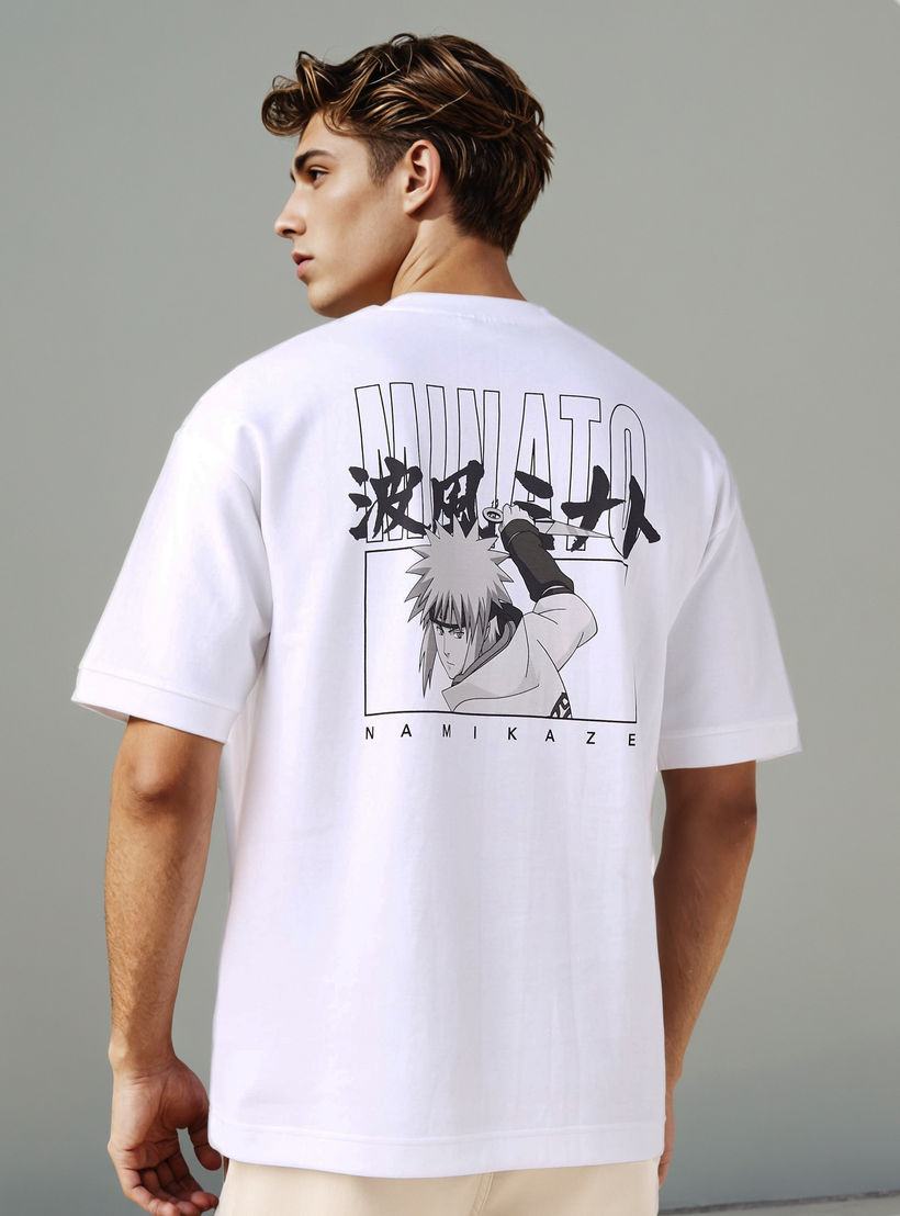 Naruto Print Crew Neck T-shirt-men-clothing-tshirtsandpolos-tshirts-image-1