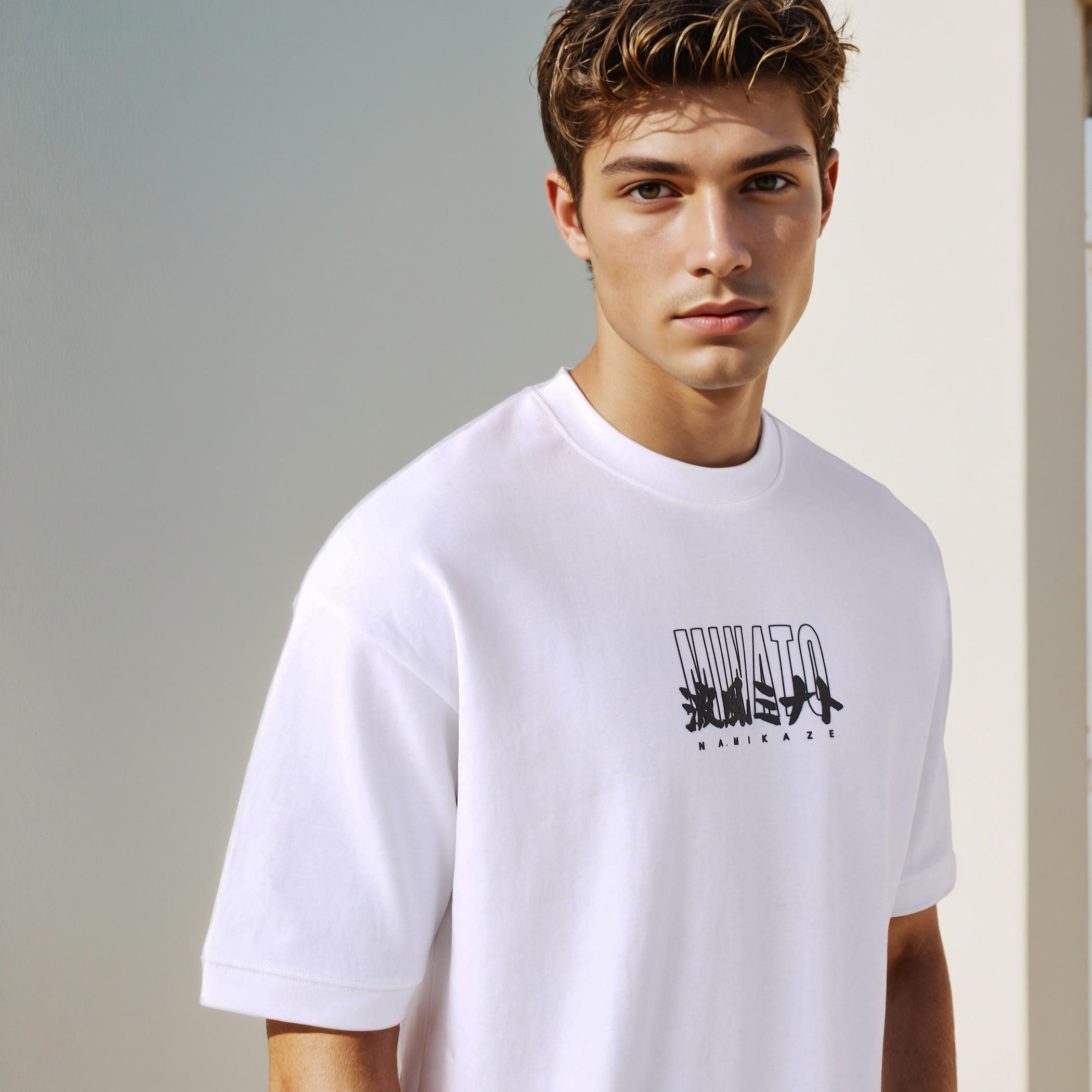 Naruto Print Crew Neck T-shirt-men-clothing-tshirtsandpolos-tshirts-image-4