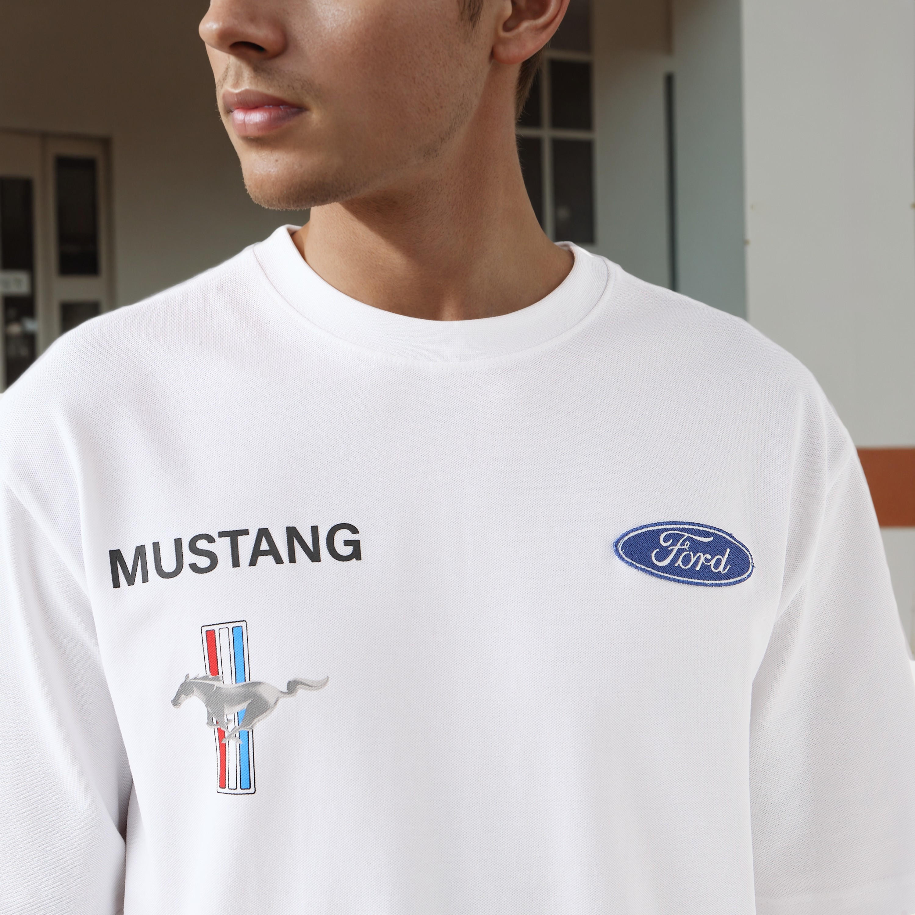 Mustang Graphic Print T-shirt-men-clothing-tshirtsandpolos-tshirts-image-4