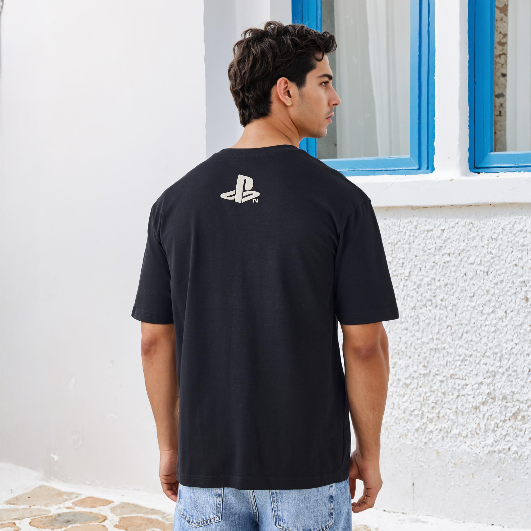 Ghost of Tsushima Men Relaxed Fit Crew Neck Short Sleeves T-shirt-men-clothing-tshirtsandpolos-tshirts-image-3