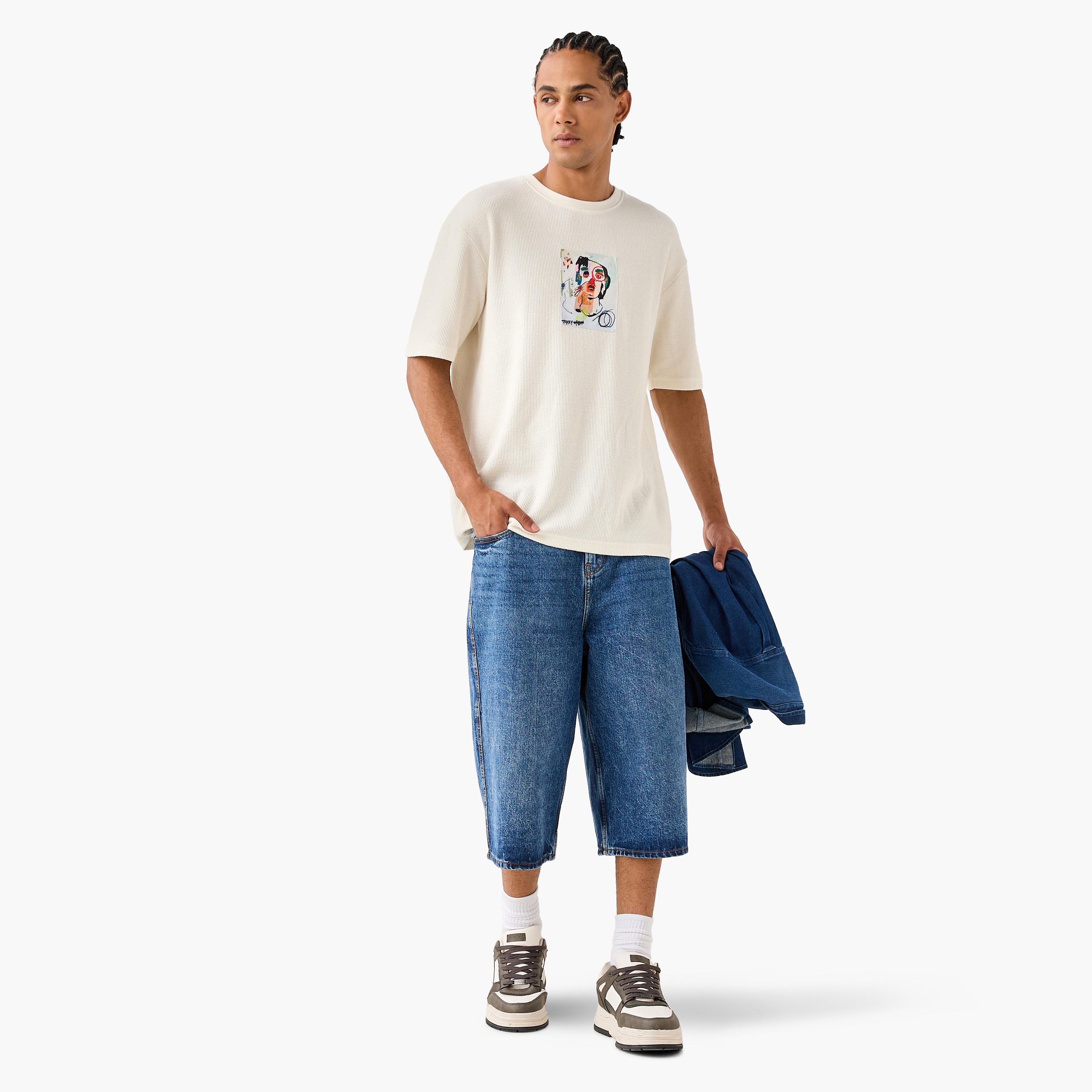Terry Urban Men Relaxed Fit Crew Neck Short Sleeves T-shirt-men-clothing-tshirtsandpolos-tshirts-image-2