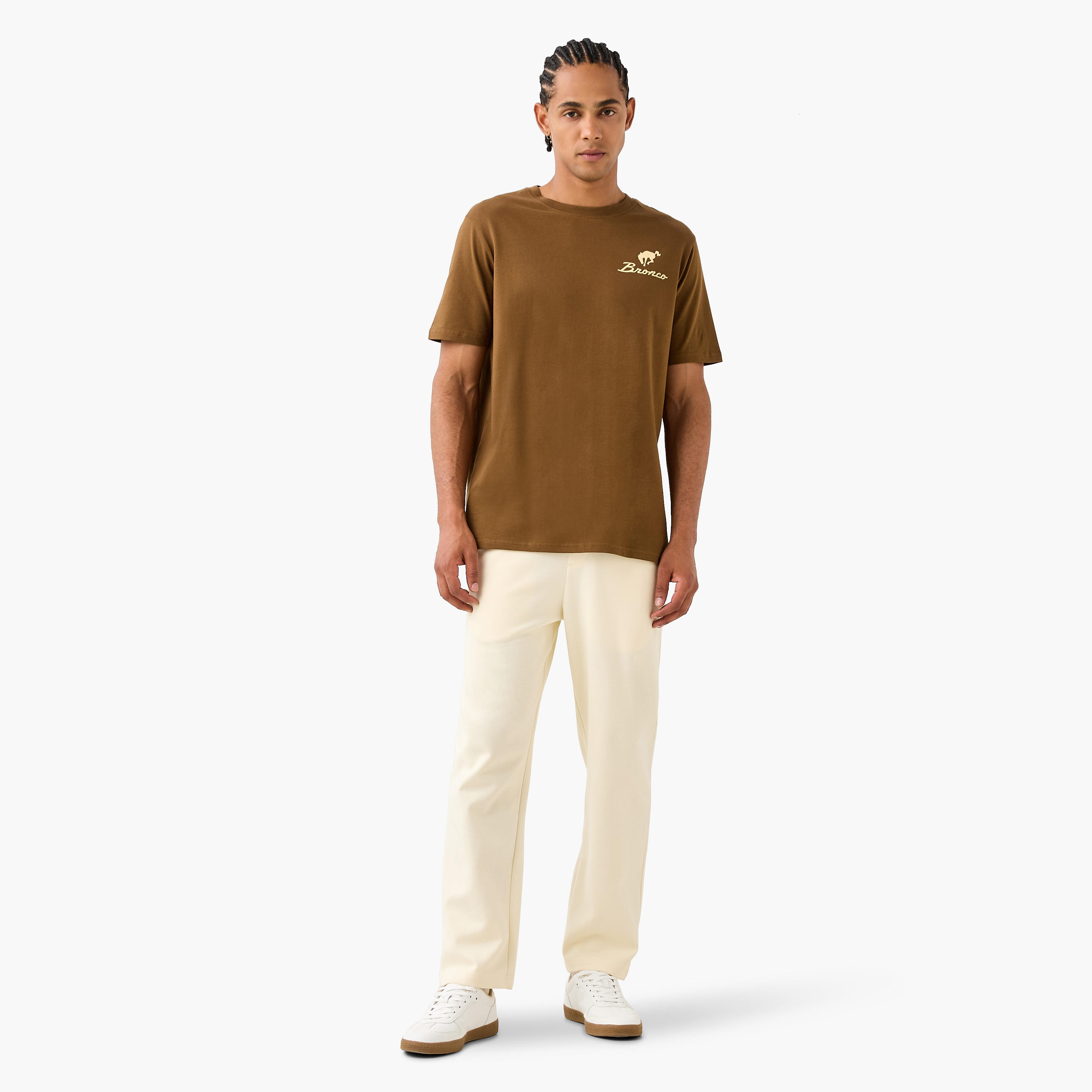 Ford Bronco Men Regular Fit Crew Neck Short Sleeves T-shirt-men-clothing-tshirtsandpolos-tshirts-image-2