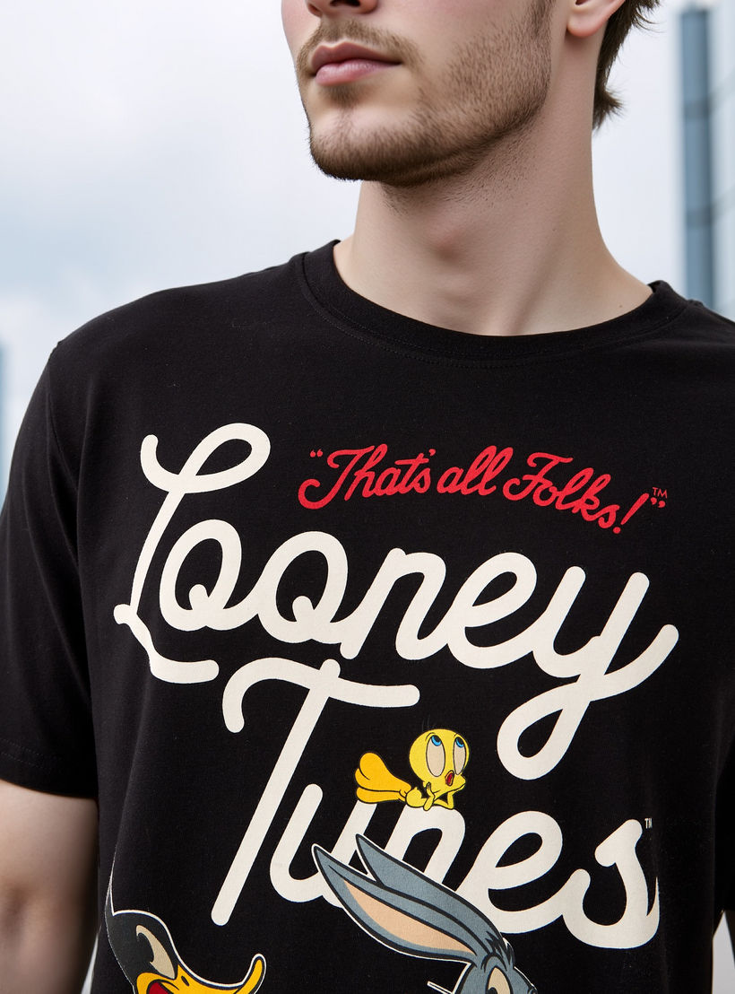 تيشيرت بقصّة عادية وياقة ضيقة وطبعات-men-clothing-tshirtsandpolos-tshirts-image-4