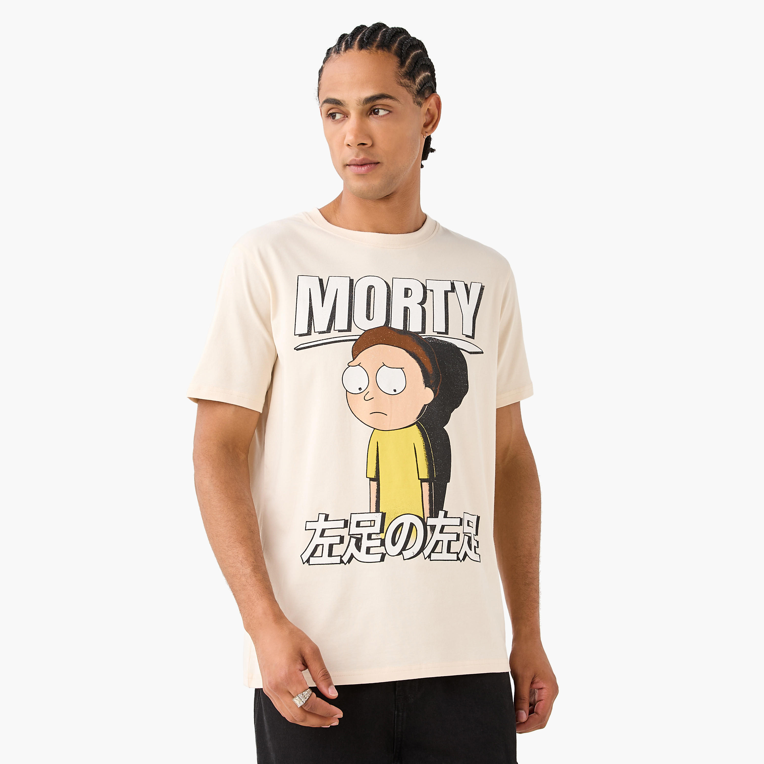 Rick and Morty Men Regular Fit Crew Neck Short Sleeves T-shirt-men-clothing-tshirtsandpolos-tshirts-image-1