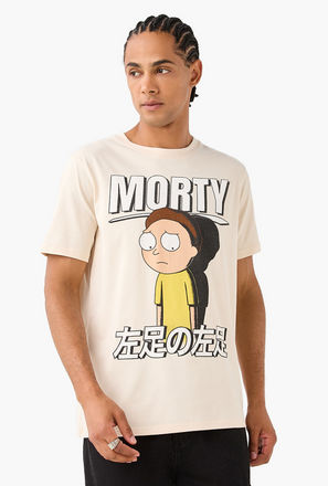 Rick and Morty Men Regular Fit Crew Neck Short Sleeves T-shirt-men-clothing-tshirtsandpolos-image-1