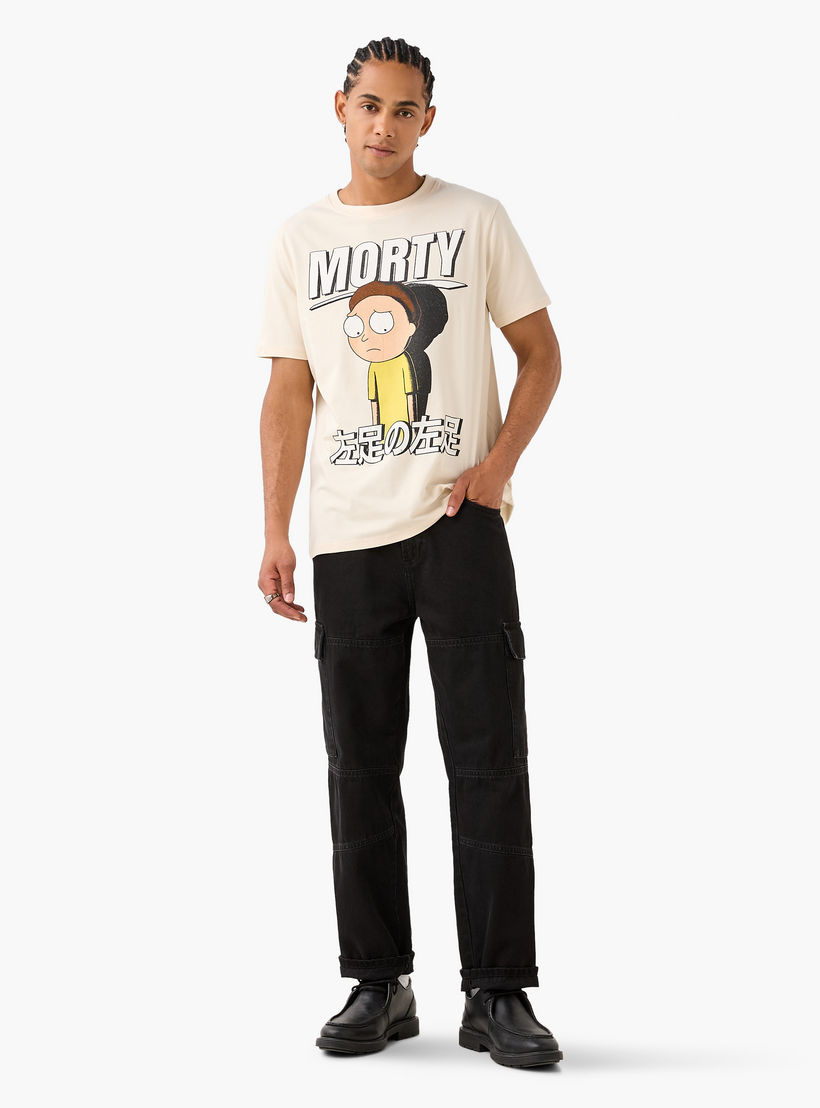 Rick and Morty Men Regular Fit Crew Neck Short Sleeves T-shirt-men-clothing-tshirtsandpolos-tshirts-image-2