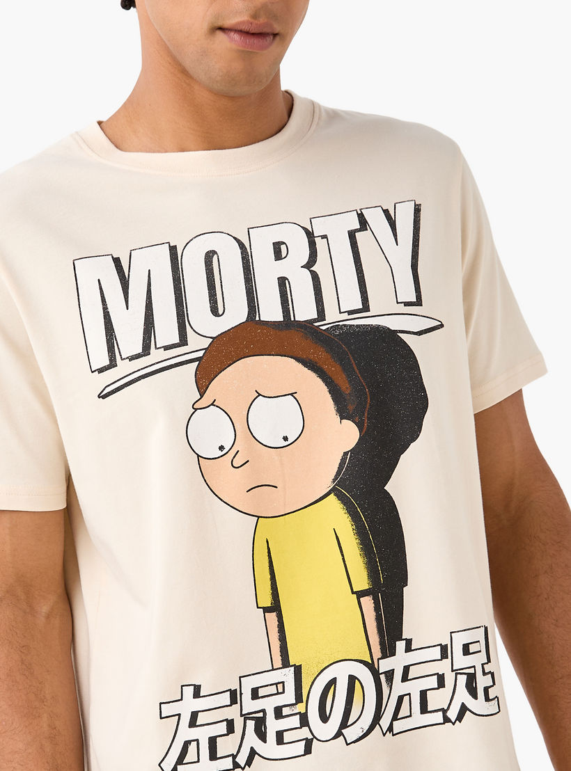 Rick and Morty Men Regular Fit Crew Neck Short Sleeves T-shirt-men-clothing-tshirtsandpolos-tshirts-image-4