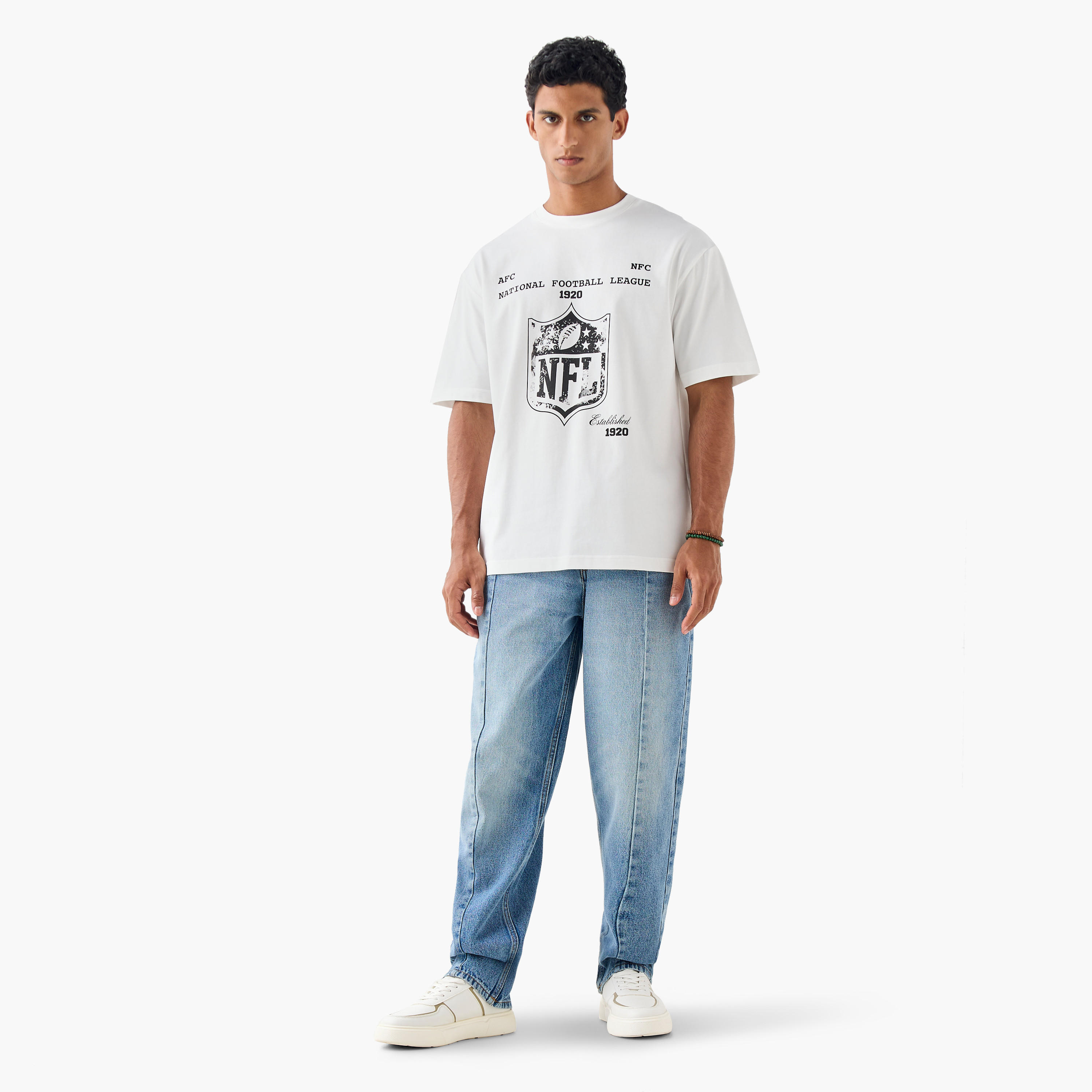 NFL Men Relaxed Fit Crew Neck Short Sleeves T-shirt-men-clothing-tshirtsandpolos-tshirts-image-2