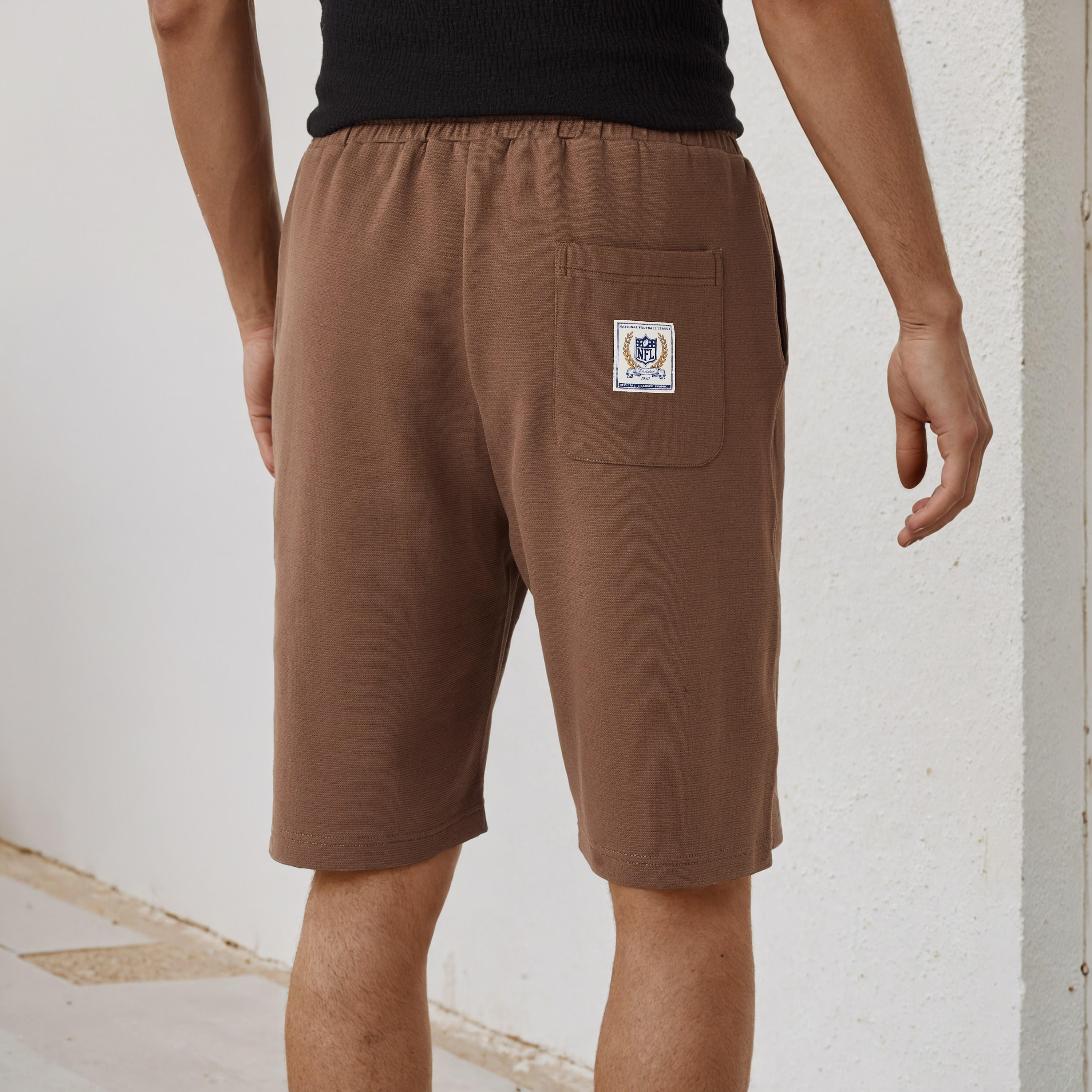 NFL Men Regular Fit Flexi Waist Shorts-men-clothing-bottoms-shorts-image-3