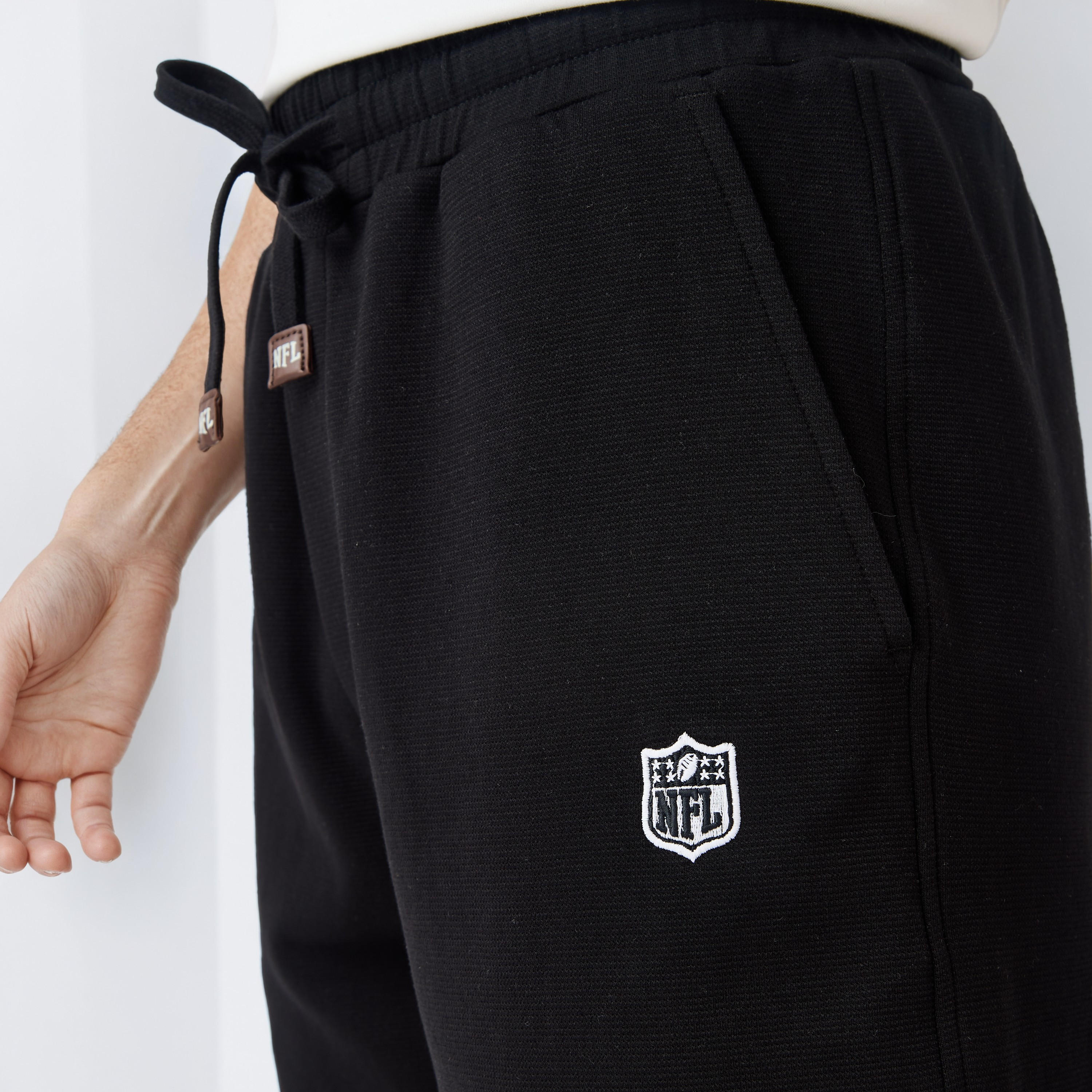 NFL Men Regular Fit Flexi Waist Shorts-men-clothing-bottoms-shorts-image-4